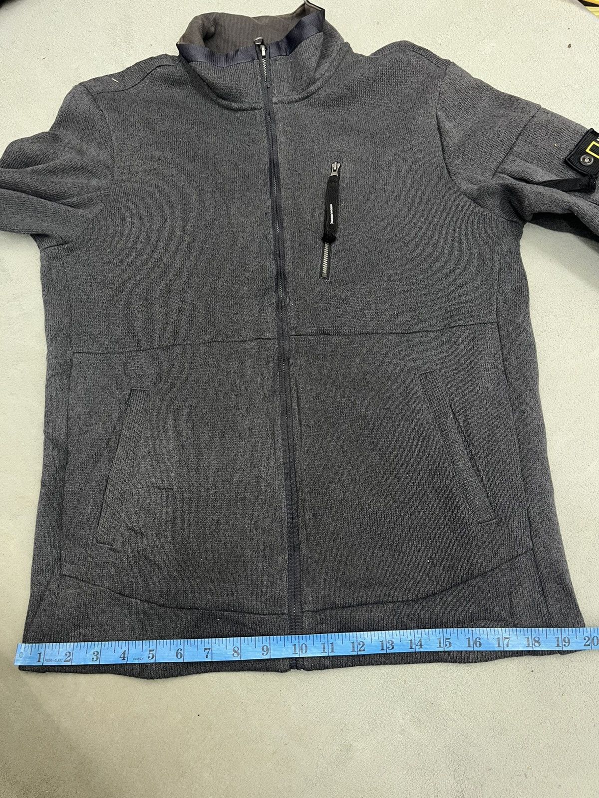 Japanese Brand NATIONAL GEOGRAPHIC WAFFLE KNIT FLEECE JACKET Size US S / EU 44-46 / 1 - 13 Thumbnail