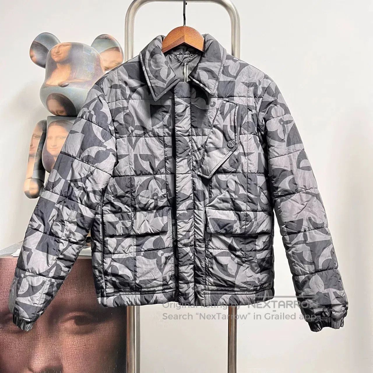 Louis Vuitton Louis Vuitton Camo Puffer Jacket I1208. Size US S / EU 44-46 / 1 - 1 Thumbnail