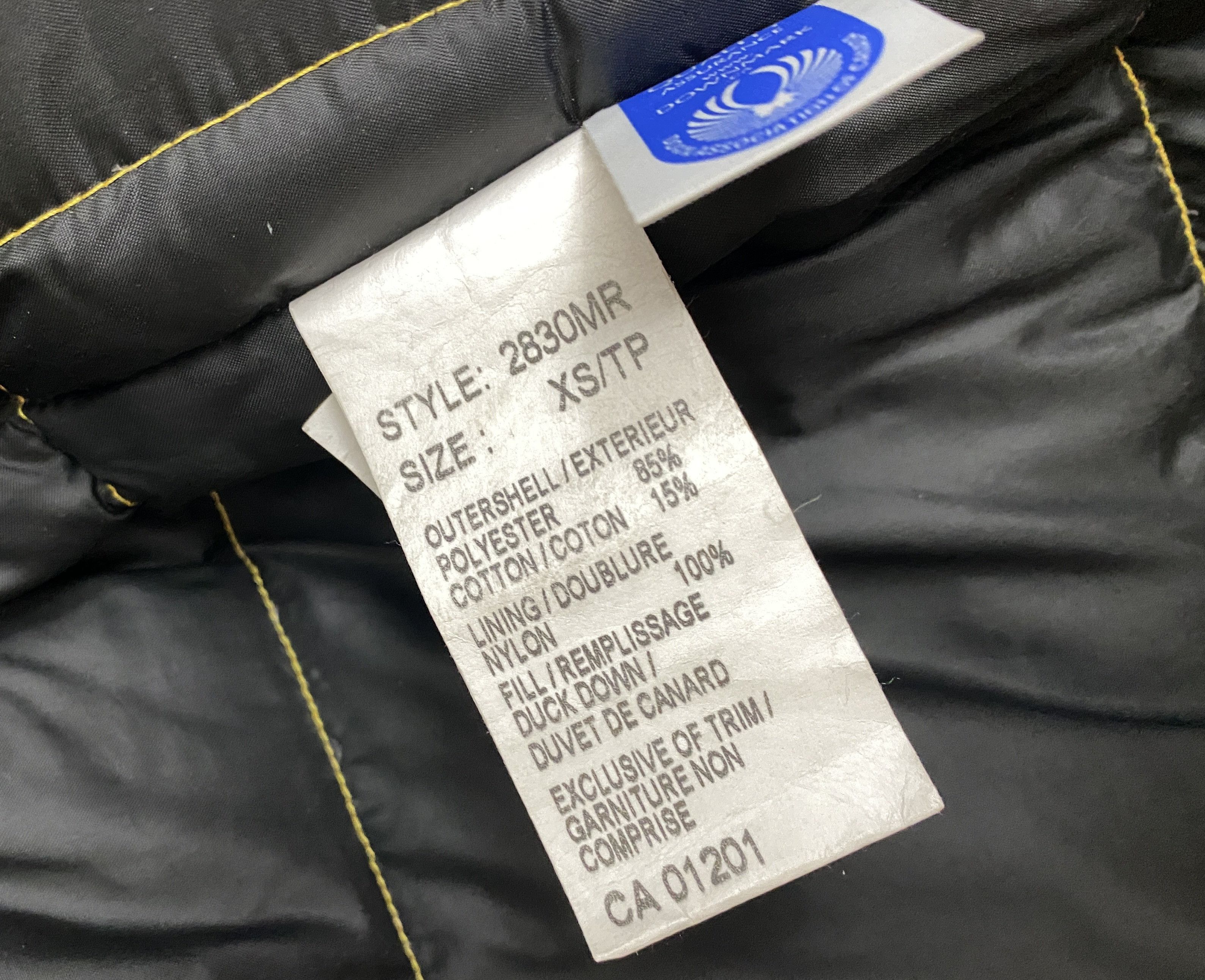Canada Goose Authentic Men's Canada Goose Down Vest Gilet Jacket Size XS Size US XS / EU 42 / 0 - 10 Thumbnail