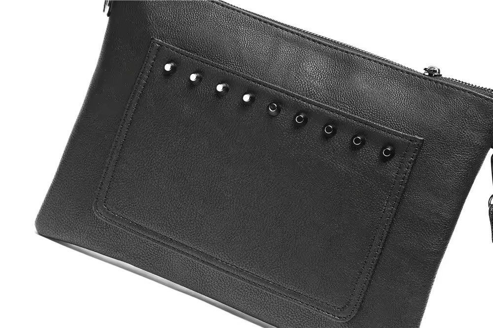 Other Gothic Punk Skeleton Crossbody Shoulder Outdoor Bag Size ONE SIZE - 10 Thumbnail
