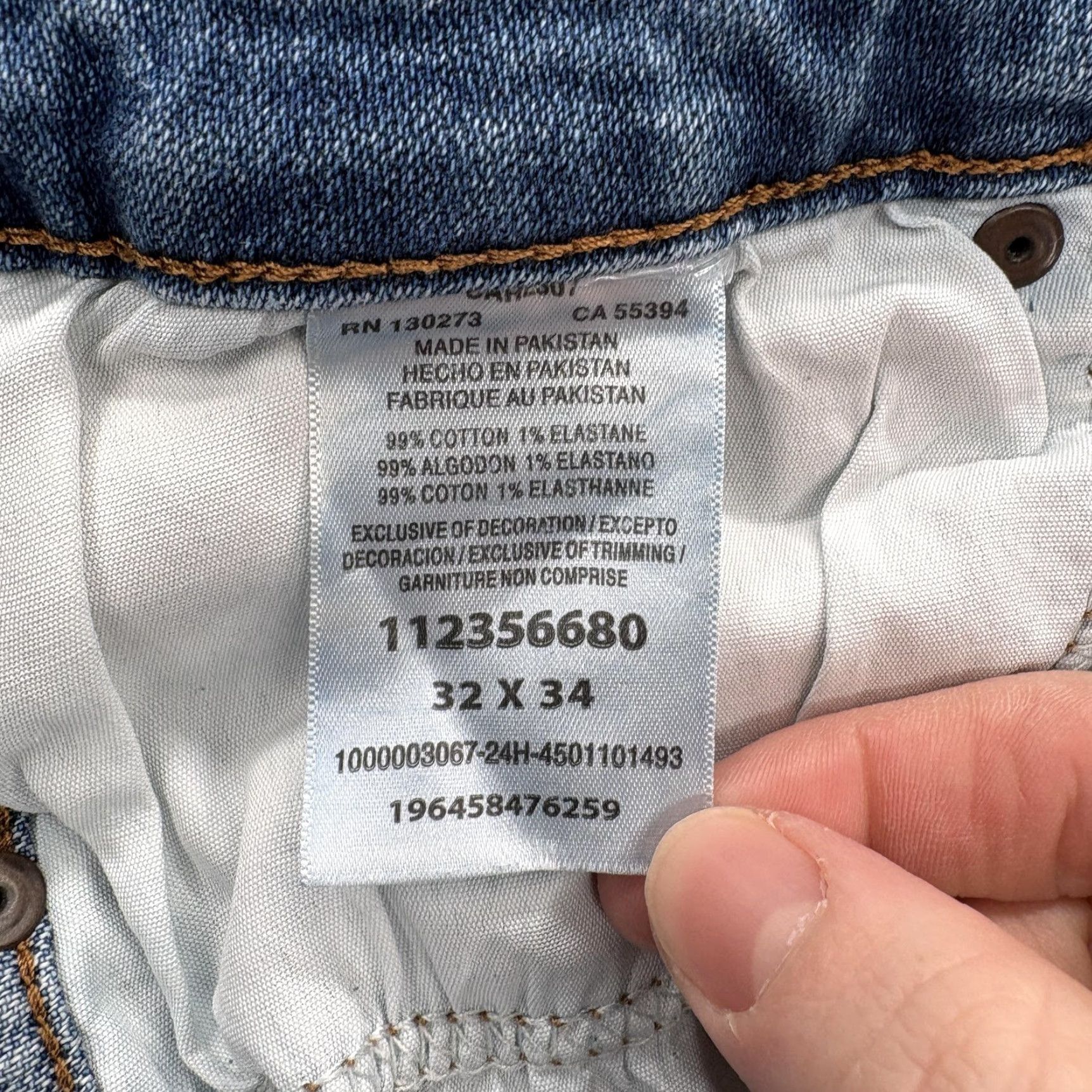 Wrangler Wrangler Retro Jeans Mens 32x34 Blue Slim Straight Stretch Denim Raw Hem Cowboy Size US 32 / EU 48 - 5 Thumbnail