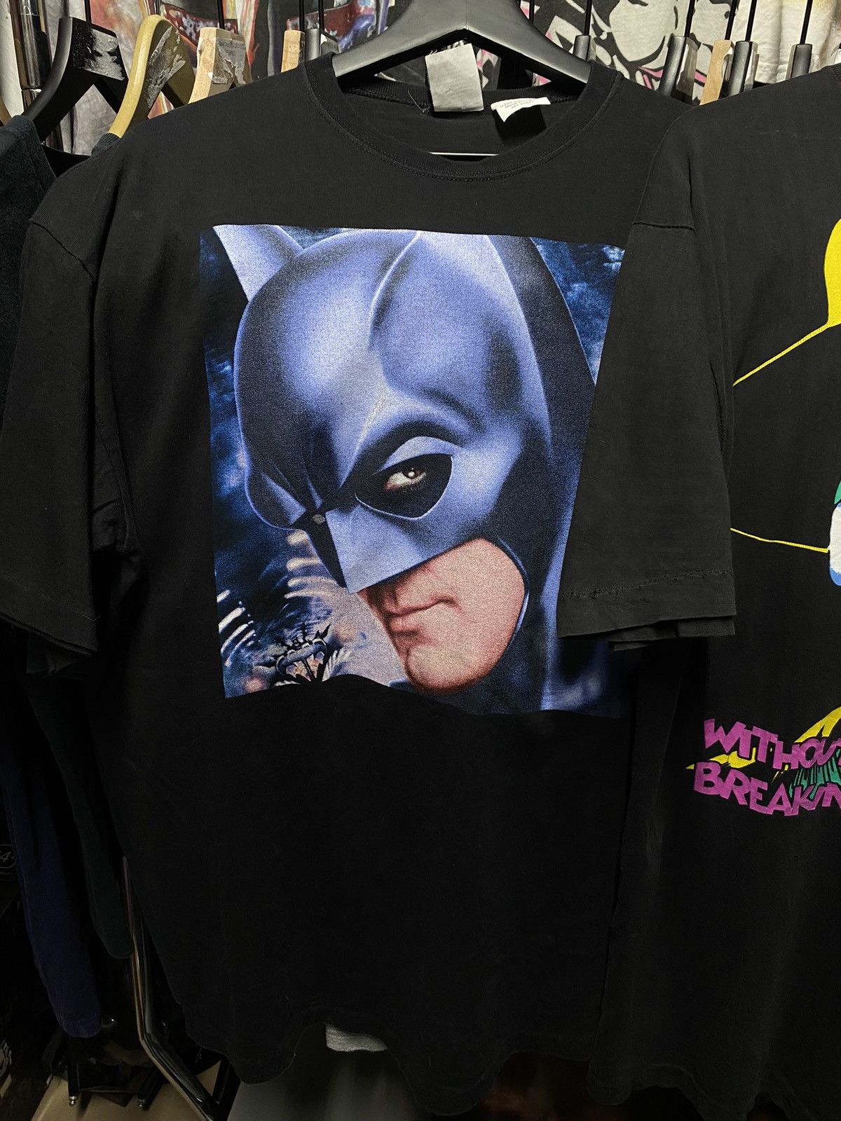 Vintage 90’s Vintage Batman Movie Promo tee Shirt XLarge Size US XL / EU 56 / 4 - 1 Thumbnail
