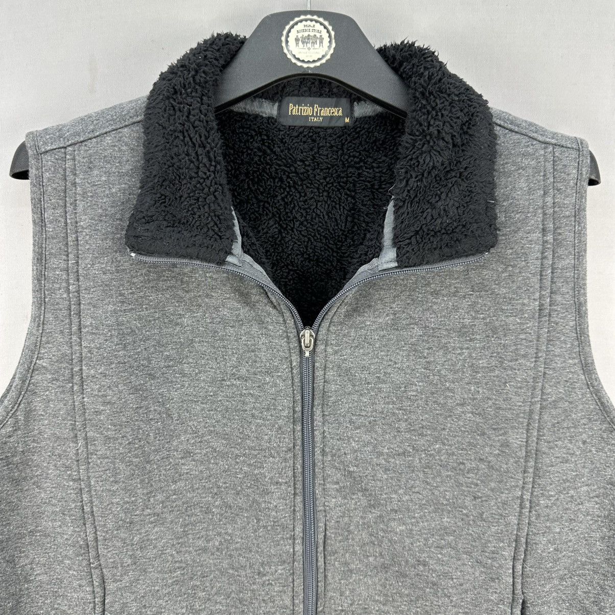 Vintage Vintage Patrizio Francesca Italy Zipper Vest Sherpa Lining Size US M / EU 48-50 / 2 - 7 Thumbnail