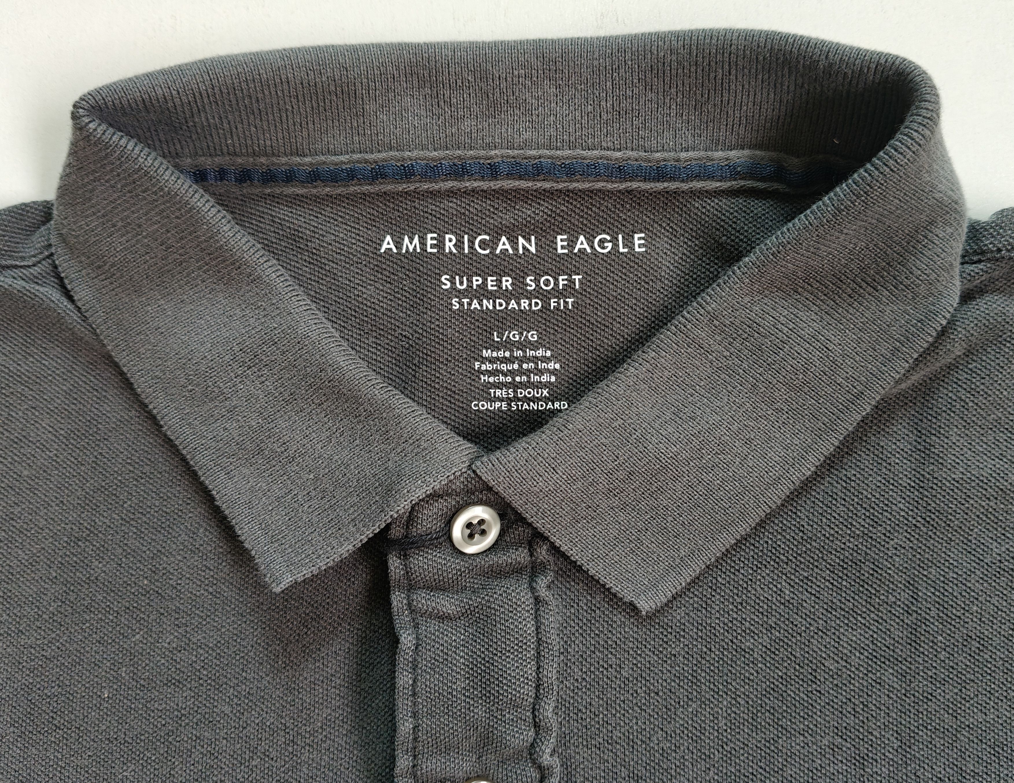 American Eagle Outfitters American Eagle Men's Polo shirt Free Shipping T/5019 Size US L / EU 52-54 / 3 - 4 Thumbnail