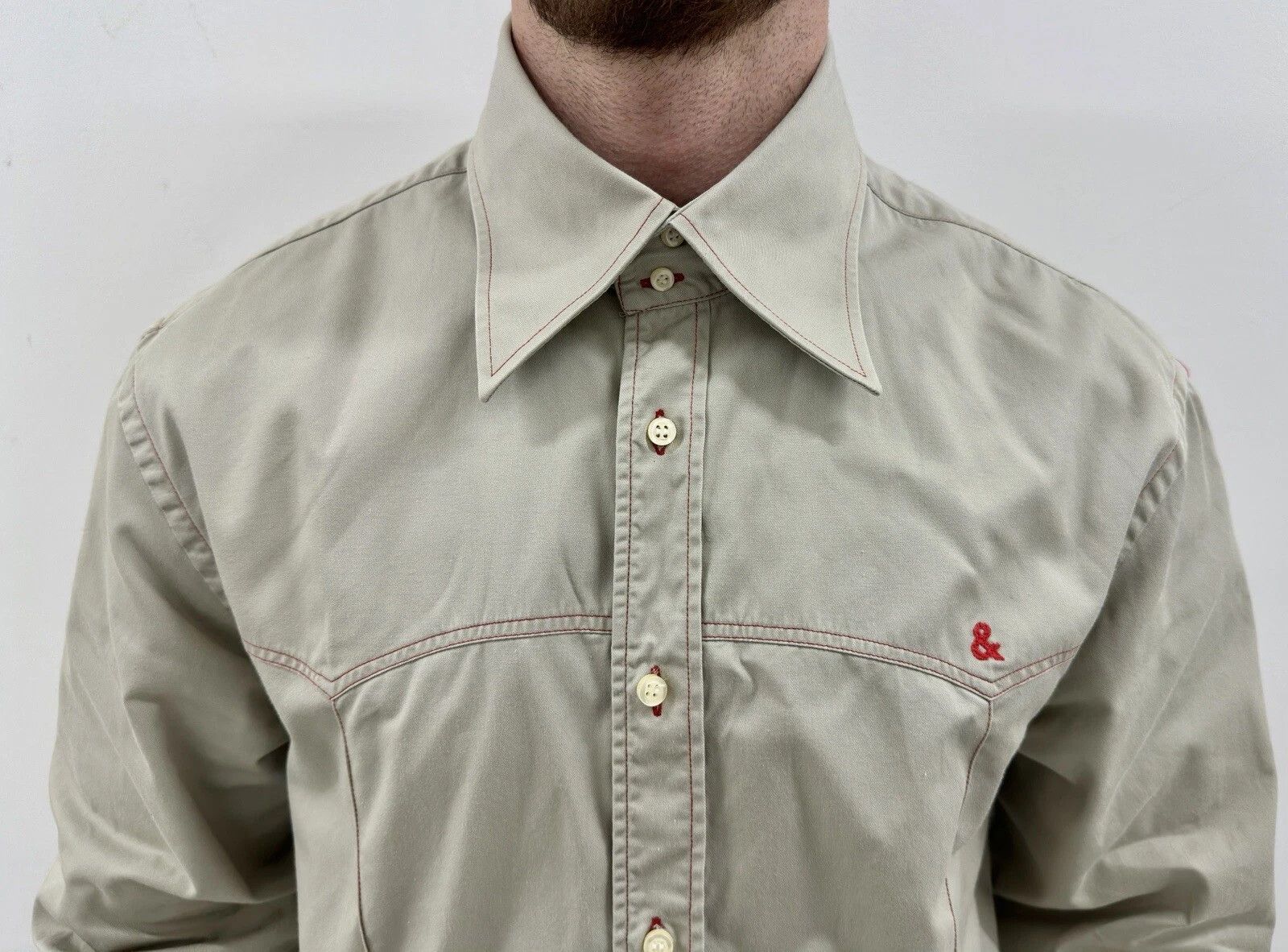 Dolce & Gabbana Dolce & Gabbana D&G Vintage 2000s Y2K Men’s Rare Shirt Size US L / EU 52-54 / 3 - 7 Thumbnail