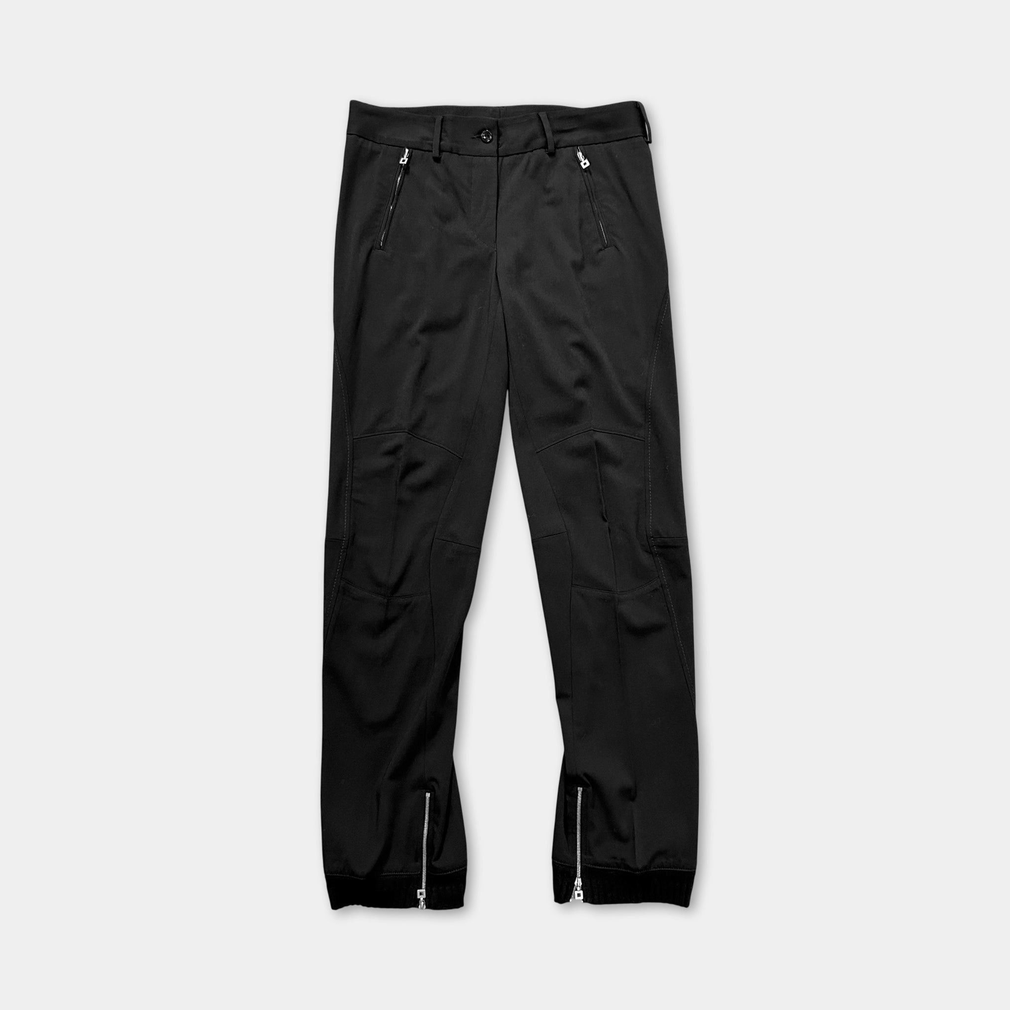 Marithe + Francois Girbaud Marithé + François Girbaud Black Technical Style Pants Size US 29 - 1 Thumbnail