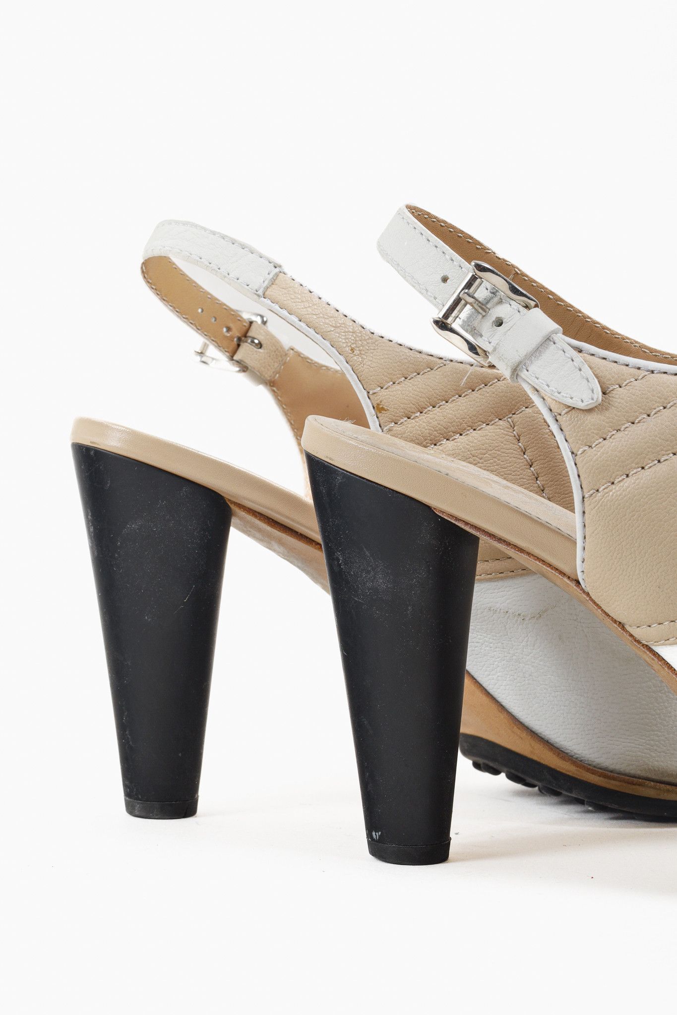 Tod's Tod's High Heel Ankle Sandals Size US 10.5 / IT 40.5 - 10 Thumbnail