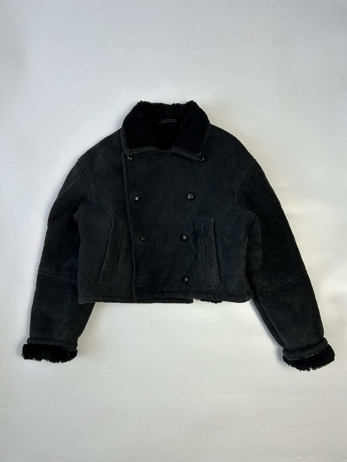 Handmade REAL SHEEPSKIN MADE IN URUGUAY WINTER JACKET Size ONE SIZE - 1 Thumbnail
