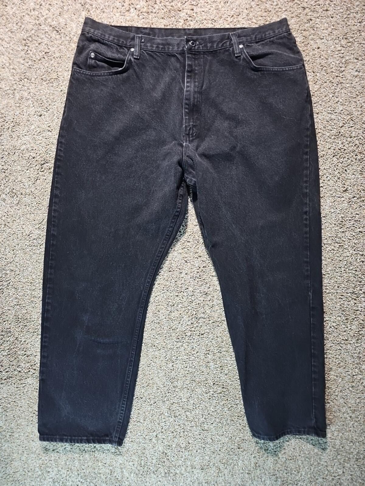Wrangler Black Wrangler Jeans Relaxed Fit 42x32 Size US 42 / EU 58 - 1 Thumbnail