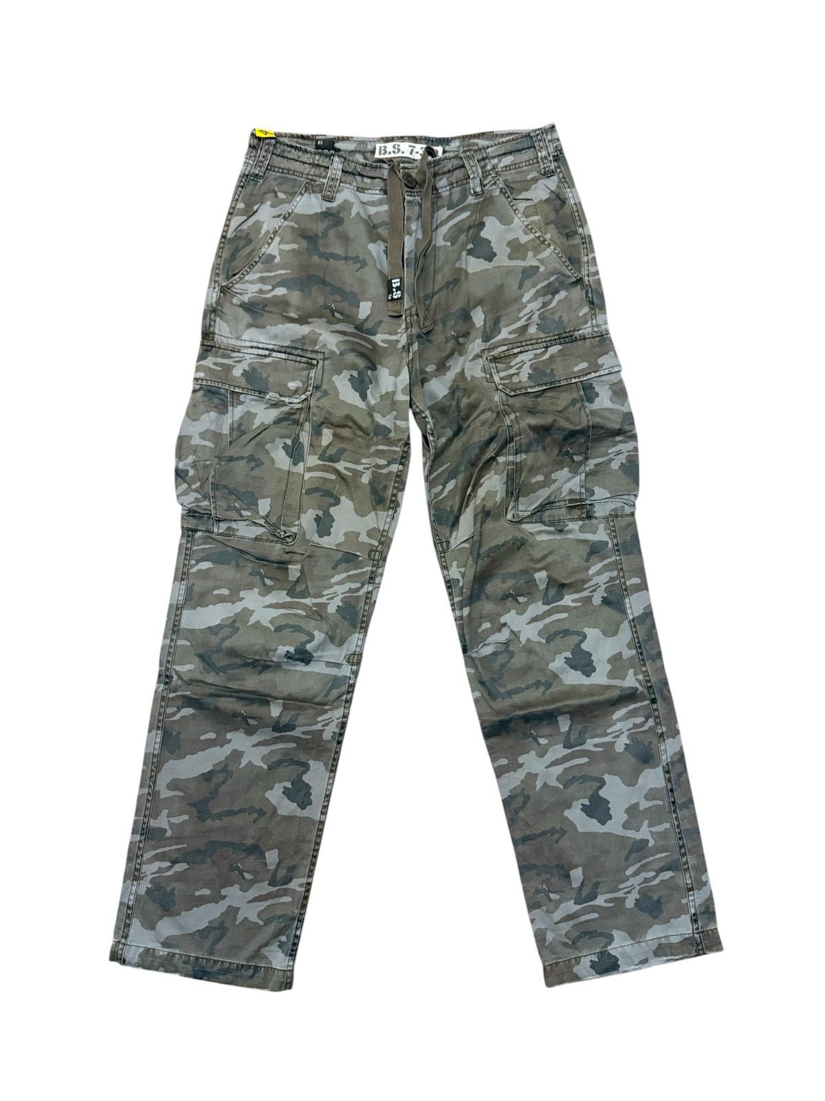 Japanese Brand Vintage B.S 7-3-9 Camouflage Military Outfit Cargo Pants Size US 33 - 1 Thumbnail