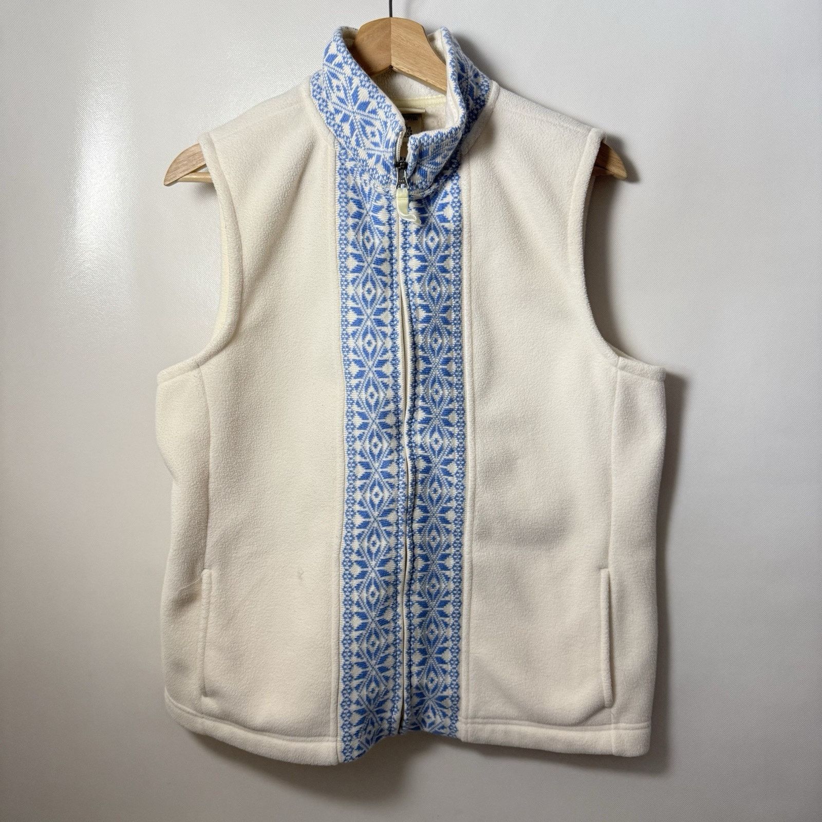 L.L. Bean L.L.Bean Vest Fair Isle Grandma Nordic Outdoors Winter Size L / US 10 / IT 46 - 1 Thumbnail