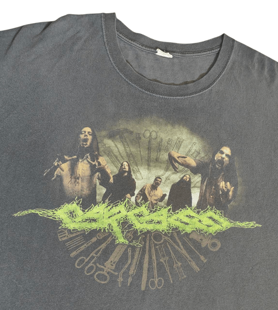 Vintage Vintage Carcass Death Metal Band T Size US XL / EU 56 / 4 - 3 Thumbnail