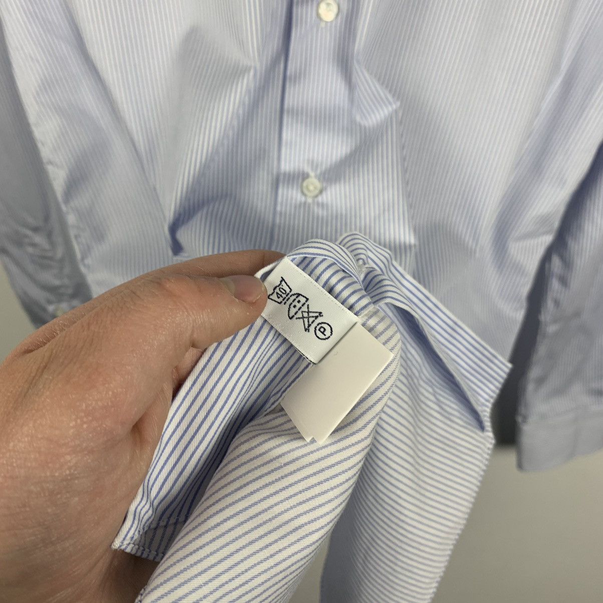 Barba Napoli Barba Napoli Classic Formal Dress Shirt Men’s Size 39 Blue Size US M / EU 48-50 / 2 - 12 Thumbnail