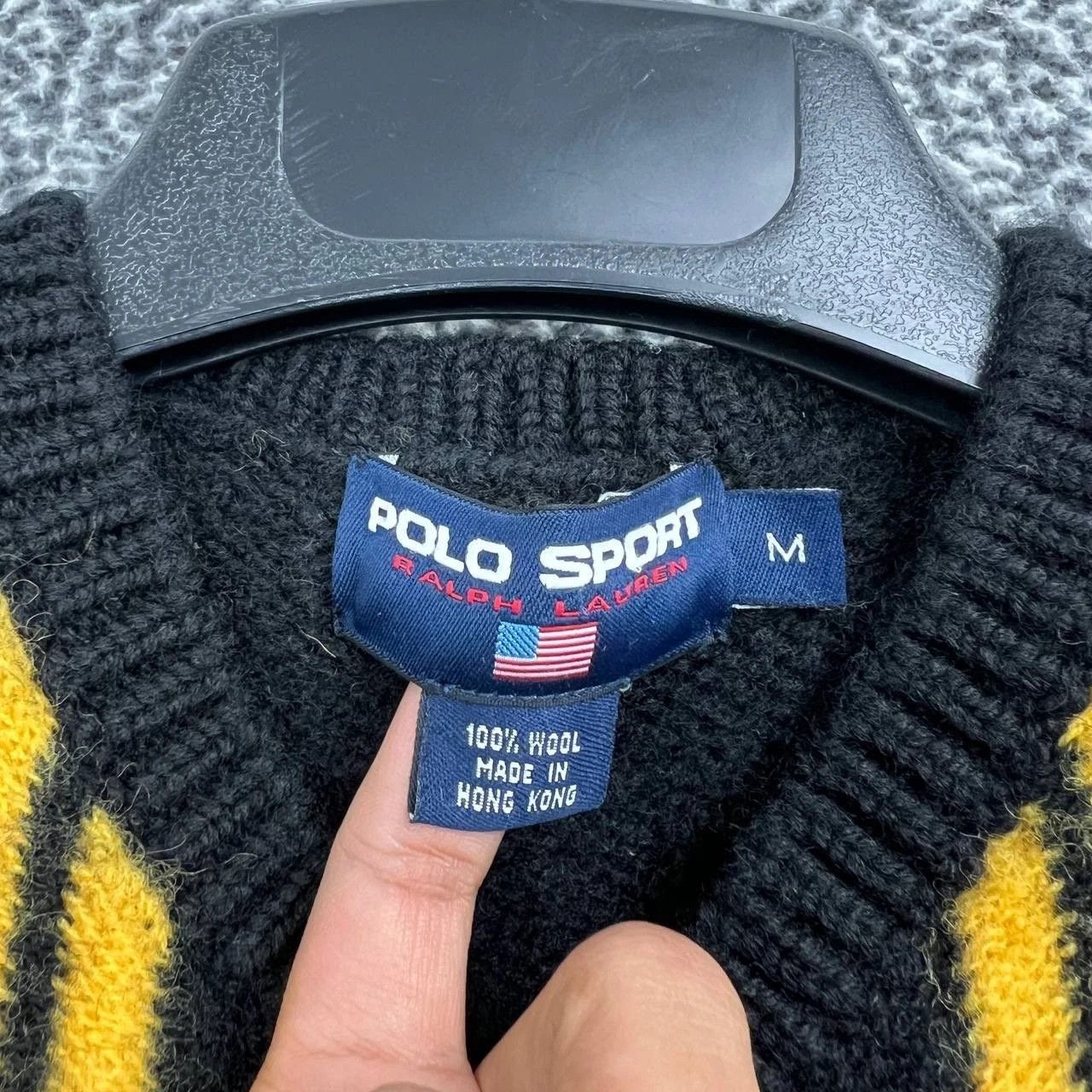 Polo Ralph Lauren Vintage Polo Ralph Lauren Sweater Men Long Sleeve Wool M Size US M / EU 48-50 / 2 - 3 Thumbnail