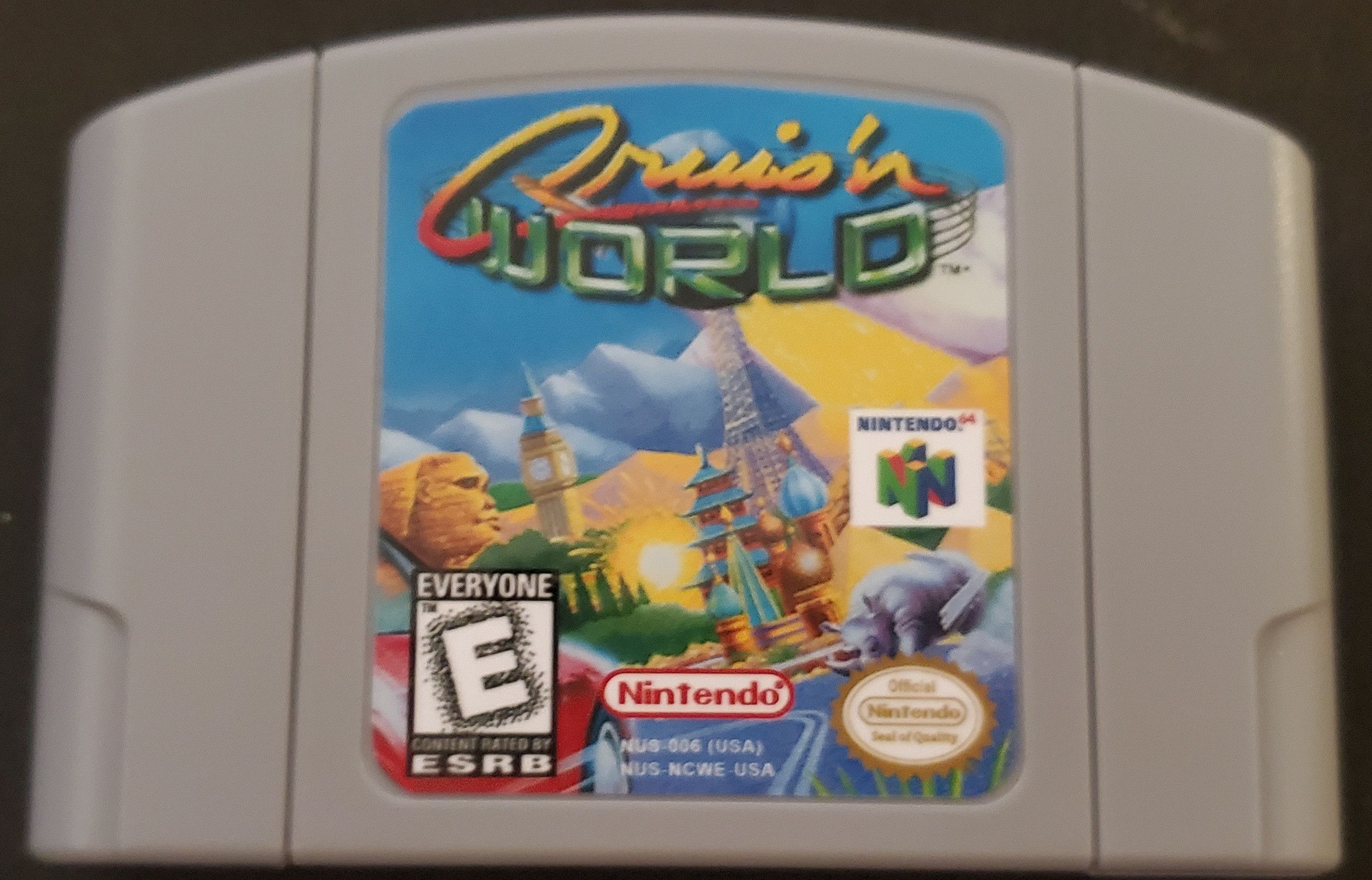 Nintendo Cruis'n World N64 Nintendo 64 Video Game Cartridge 1998 Size ONE SIZE - 1 Thumbnail