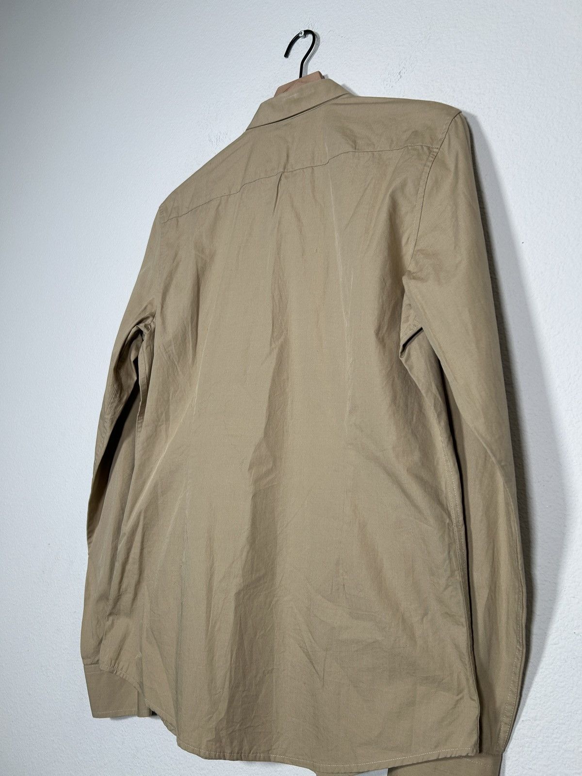 Raf by Raf Simons Vinyl Detail Contoured Button Up Size US M / EU 48-50 / 2 - 4 Thumbnail