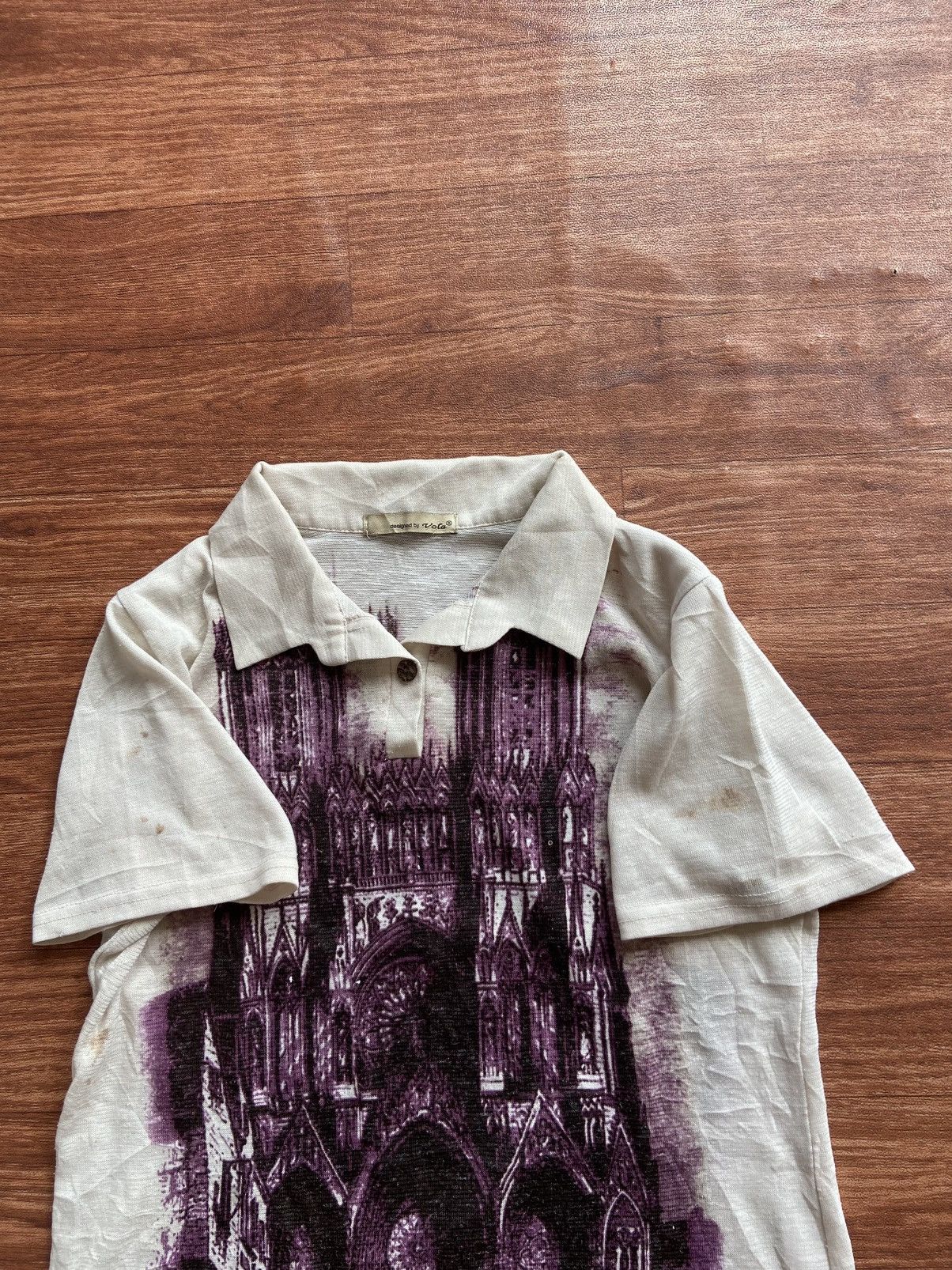 If Six Was Nine Vola Y2K Gore StylePoloshirt Size US S / EU 44-46 / 1 - 6 Thumbnail