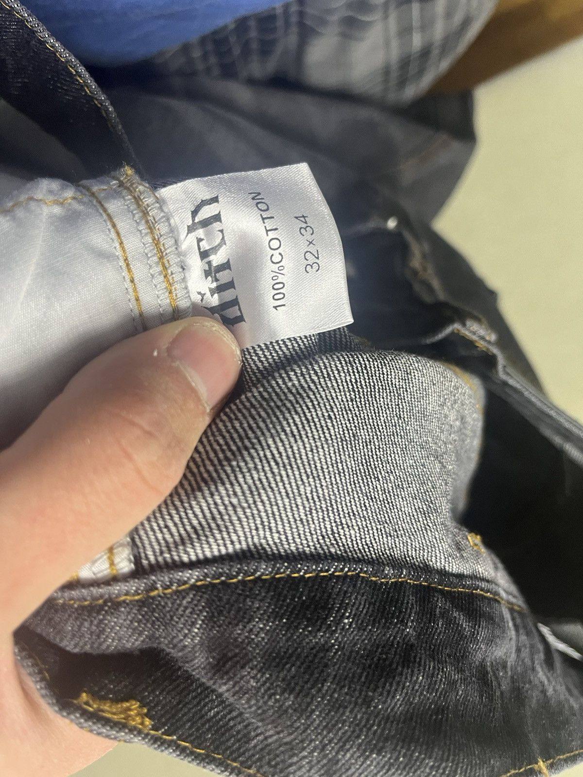 Other Ditch Vintage Flared Distressed Denim Size US 32 / EU 48 - 9 Thumbnail