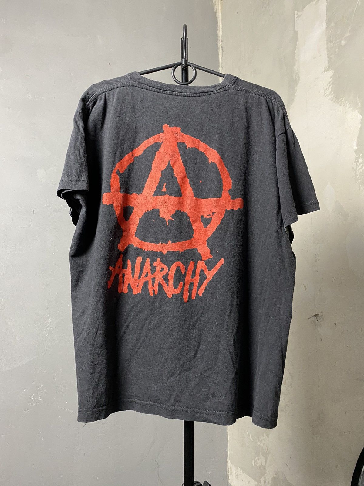 Band Tees × Vintage Vintage 90s ANARCHY BAND T SHIRT Size US L / EU 52-54 / 3 - 2 Thumbnail