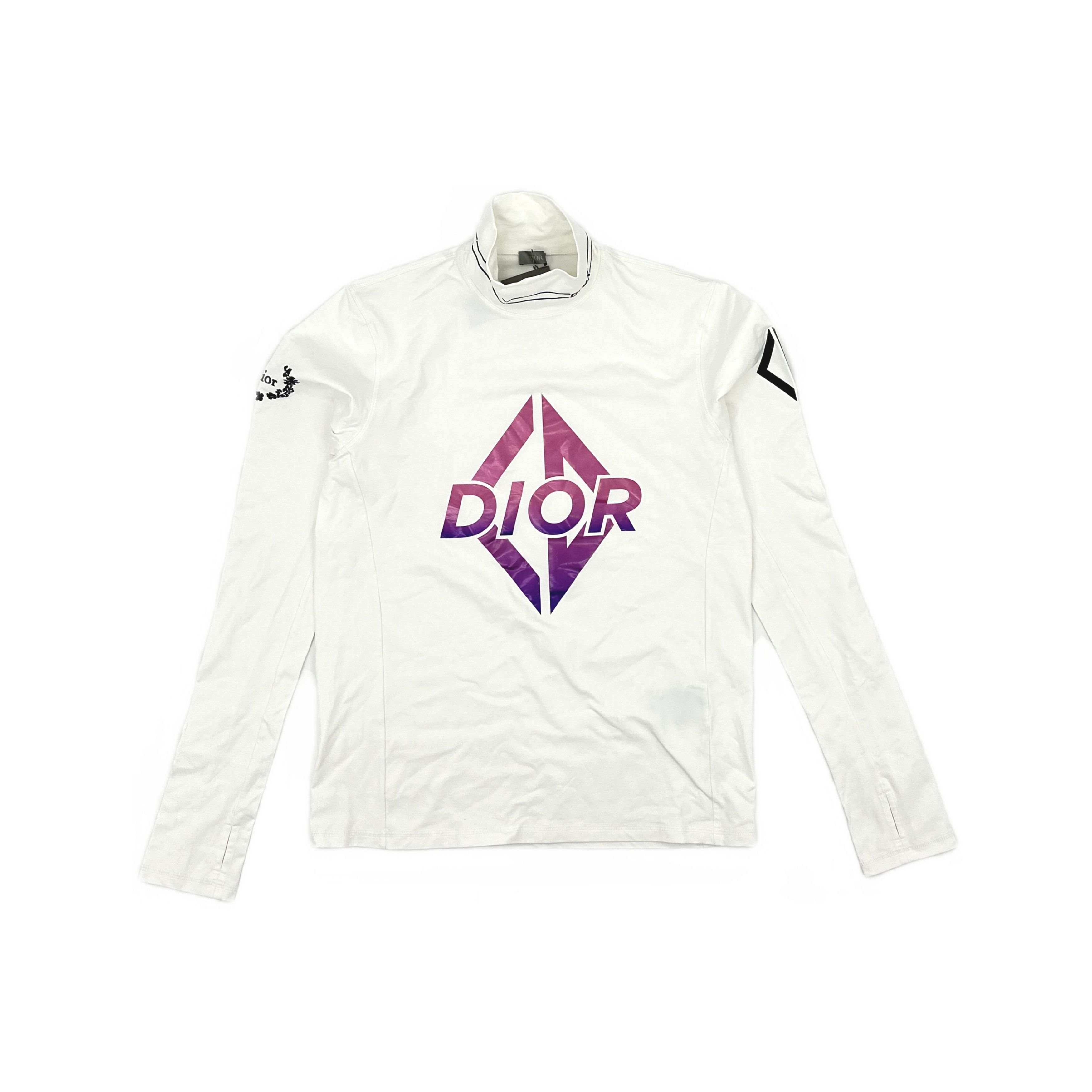 Dior Dior SS22 Diamond Logo Knit Sweater Size L Size US L / EU 52-54 / 3 - 1 Thumbnail