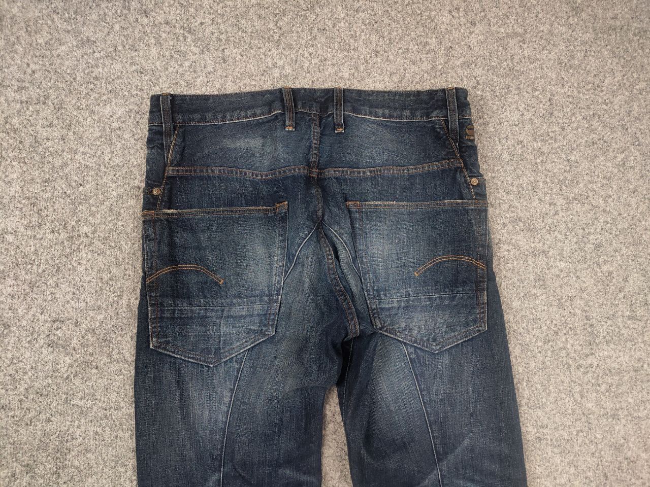 G-Star G Star Raw lanc 3d tapered Faded Denim Jeans Vintage LGB Size US 34 / EU 50 - 8 Thumbnail