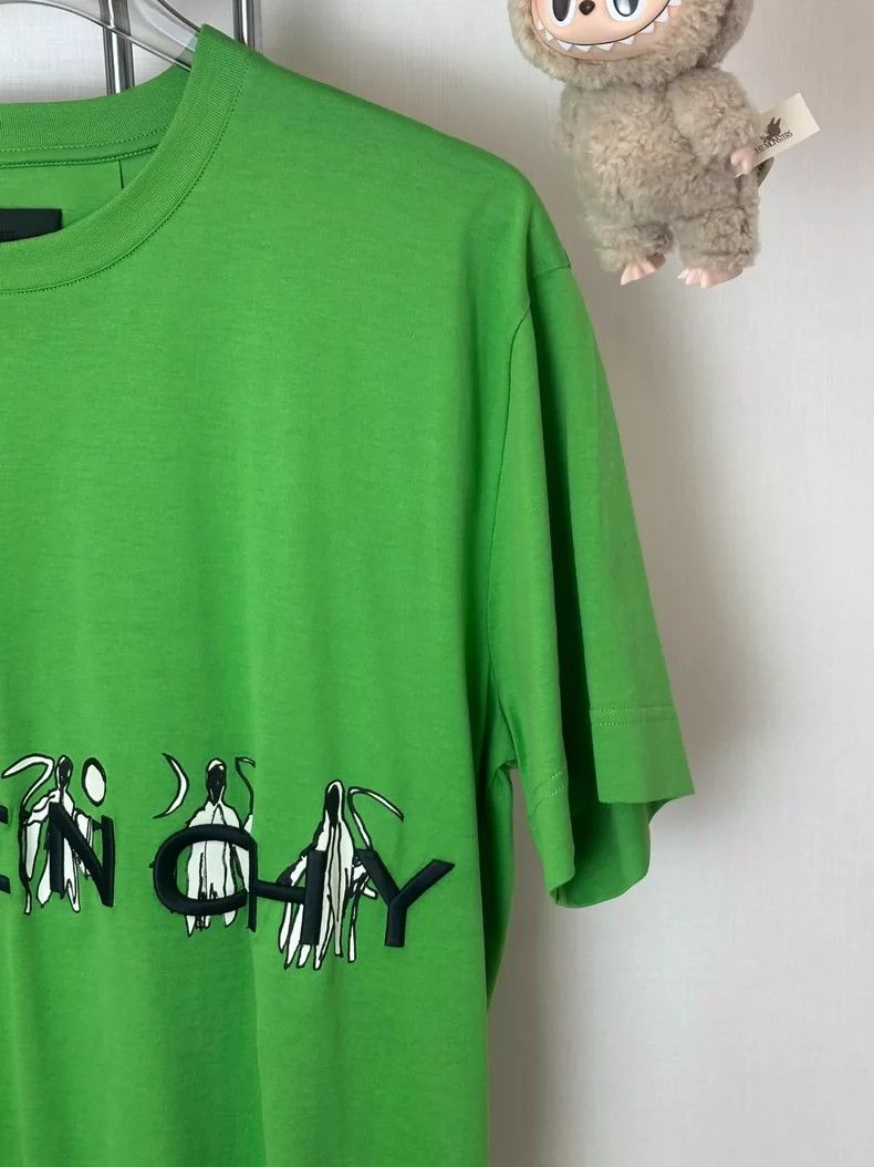 Givenchy Givenchy Collaboration Josh Smith Green Fertility God Short Size US XXL / EU 58 / 5 - 4 Thumbnail