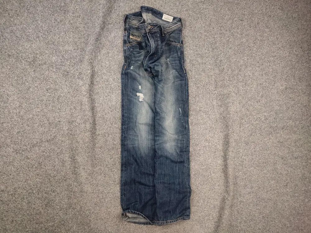 Diesel Diesel Krooley Regular Distresed Denim Jeans Vintage LGB Y2K Size US 33 - 1 Thumbnail