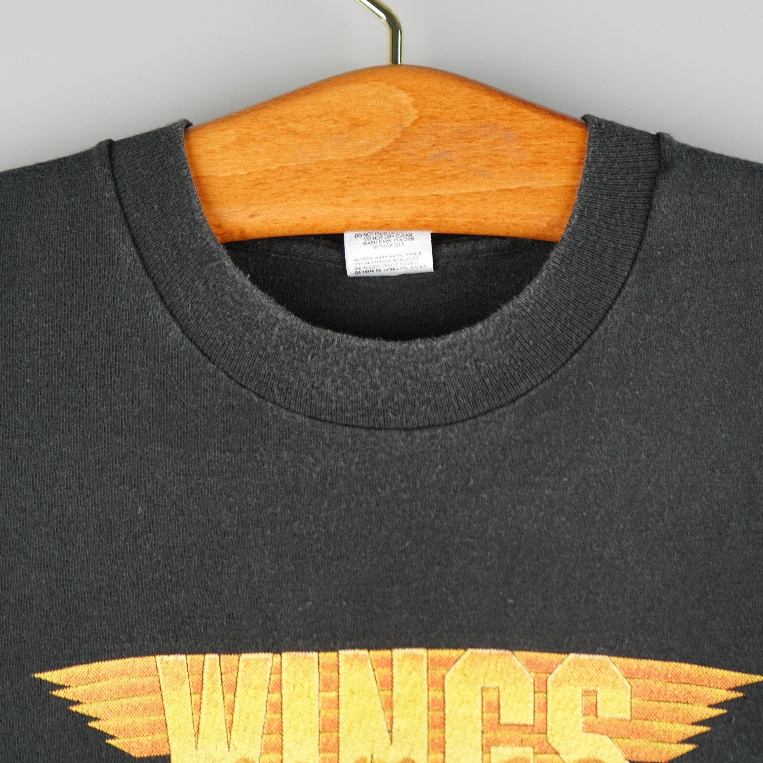 Harley Davidson × Vintage × West Coast Choppers Vintage 1993 Wings Of Freedom T-Shirt Size US XL / EU 56 / 4 - 5 Thumbnail