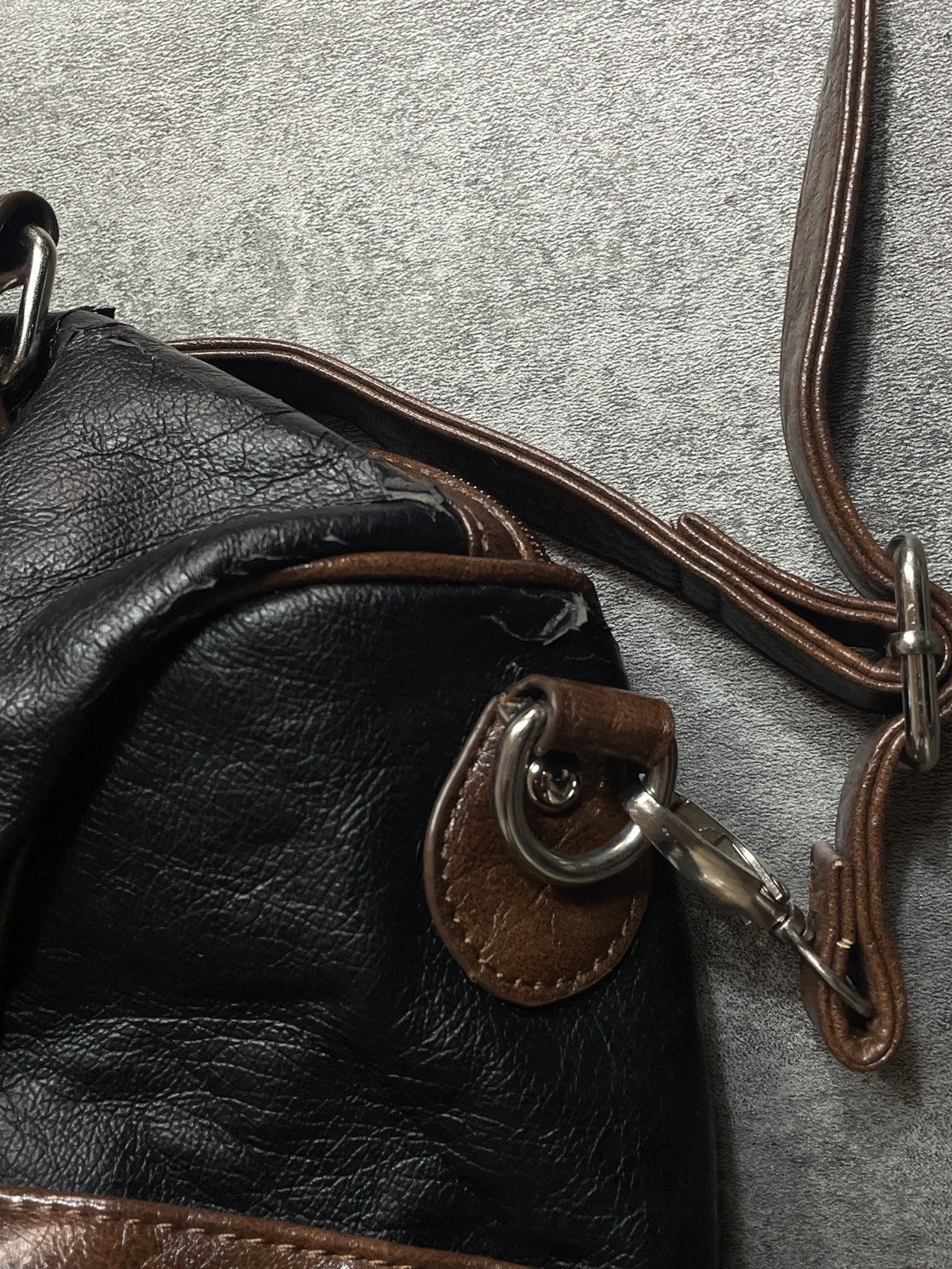 Vintage 🔥RARE🔥Vintage Y2K Bag Leather Rare Streetwear Hype Size ONE SIZE - 10 Thumbnail