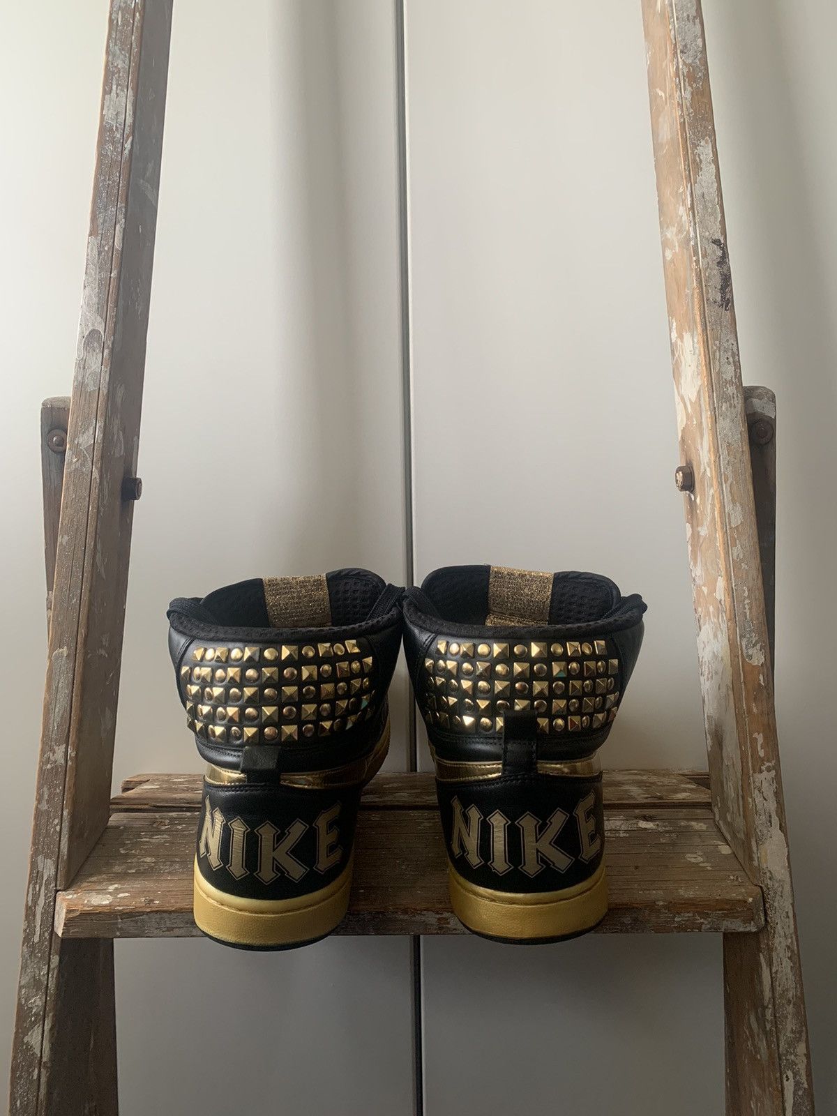 Nike NIKE TERMINATOR HIGH SUPREME ROCK N ROLL STUDDED Size US 11 / EU 44 - 2 Thumbnail