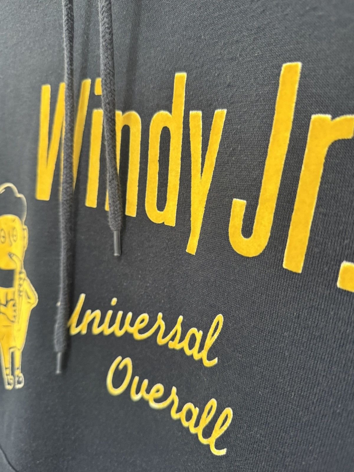 Universal Overall Chicago 🔥 Vtg 90s Windy Jr Sax Player Hoodie Universal Coverall - L Size US L / EU 52-54 / 3 - 4 Thumbnail