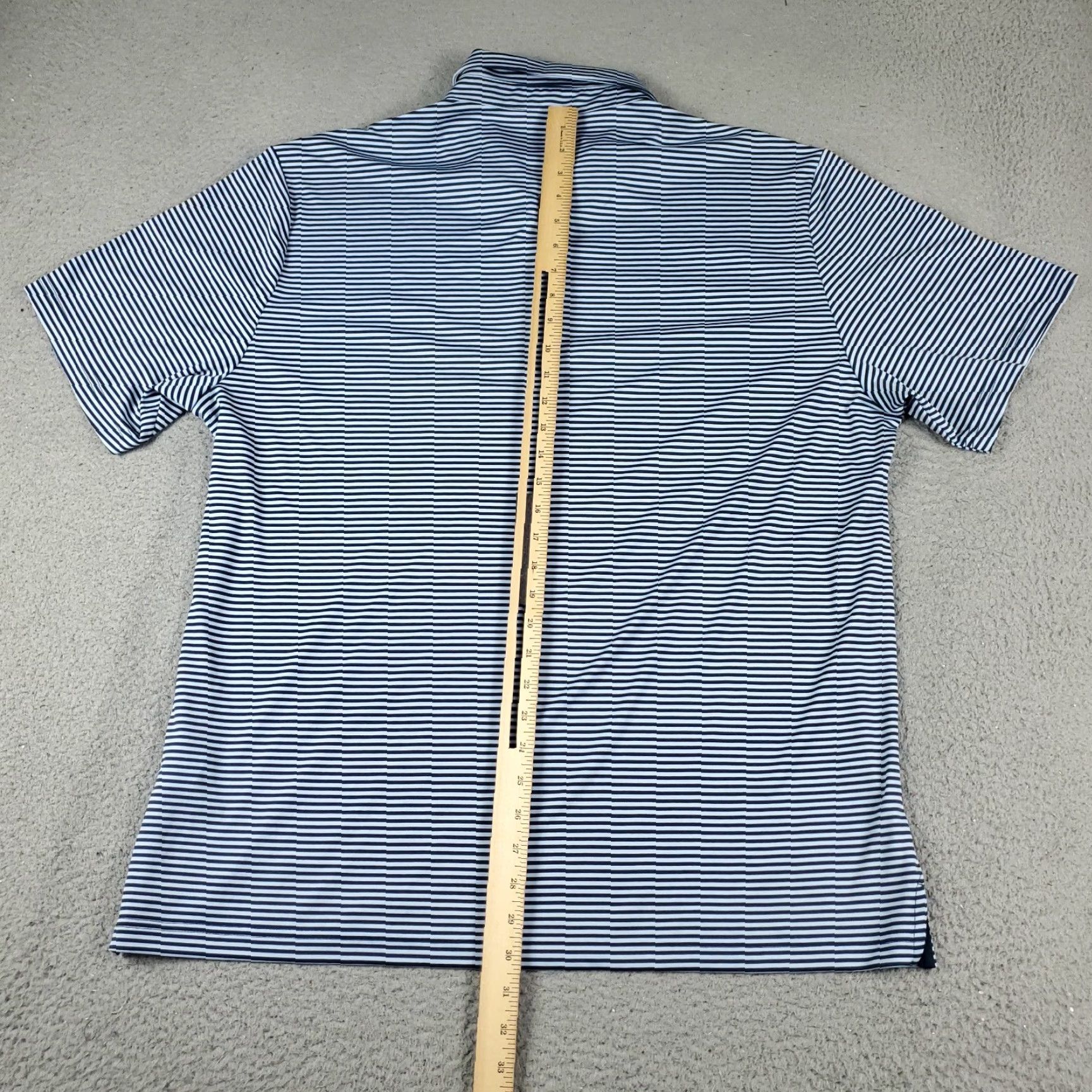 Vintage Greg Norman Polo Shirt Mens 2XL Blue Striped Shark Golf Casual Short Sleeve Polo Shirt Mens 2XL Blue Striped Shark Golf Casual Short Sleeve Size US XXL / EU 58 / 5 - 4 Thumbnail