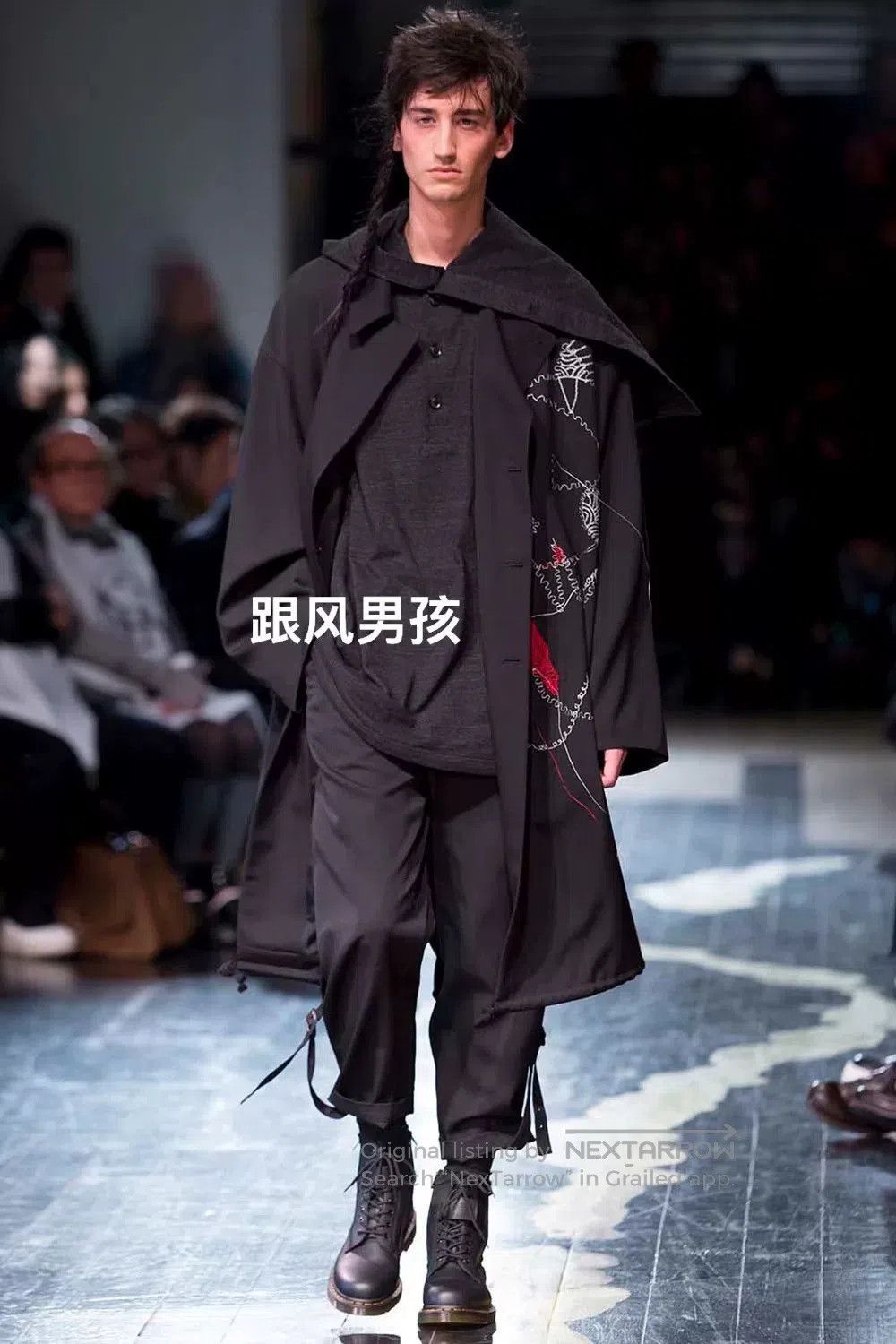 Yohji Yamamoto Yohji Yamamoto 22ss Artistic Embroidered Pants. Size US 44 / EU 60 - 6 Thumbnail