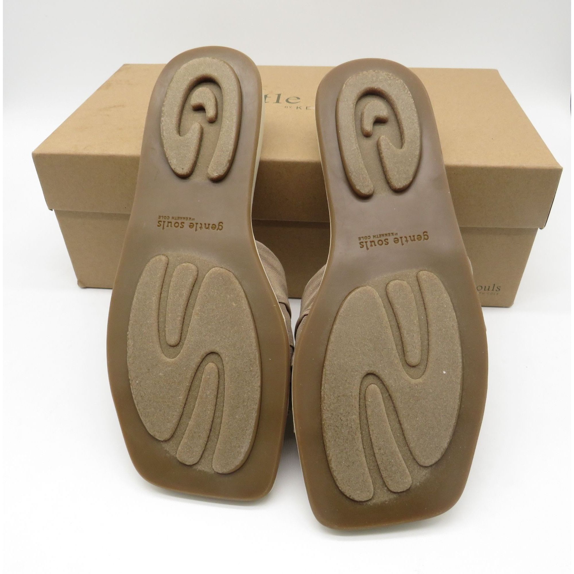 Gentle Souls Gentle Souls Rhea Sandals Beige Cork Buckle Sliders Size 6 M Size US 6 / IT 36 - 8 Thumbnail
