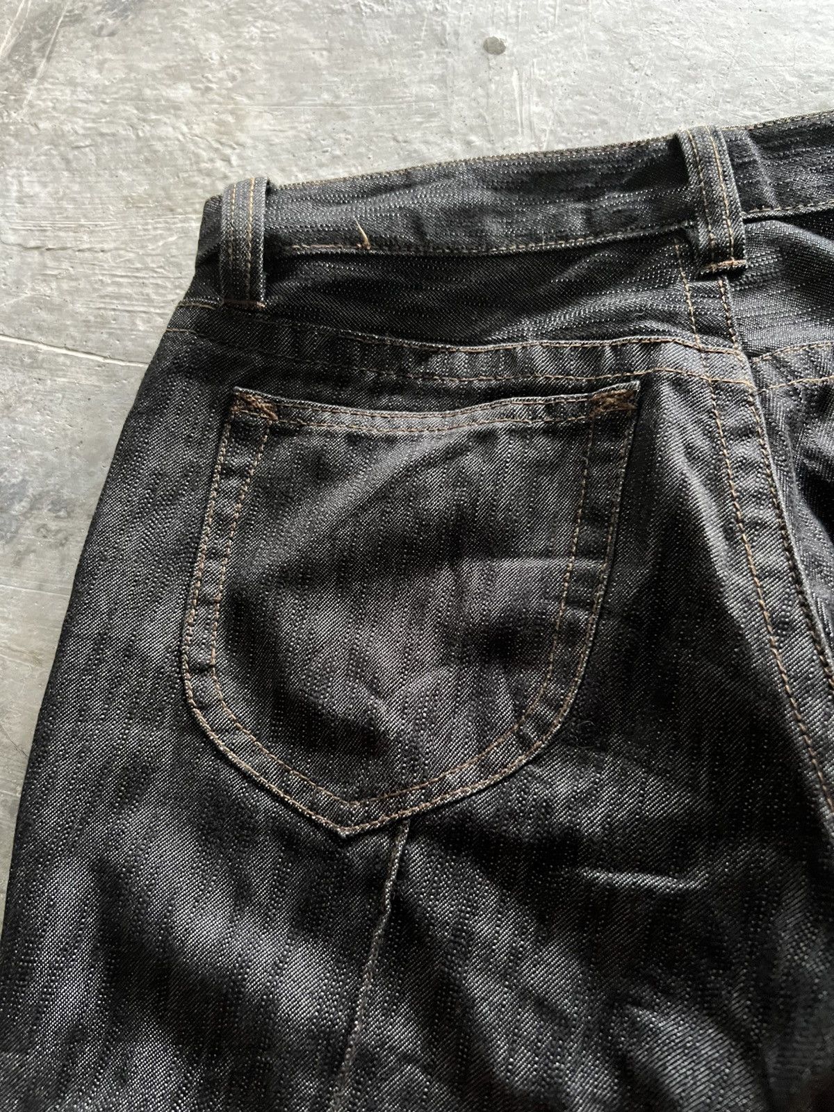 If Six Was Nine flare pleated nicole club for men denim rare design Size US 29 - 17 Thumbnail