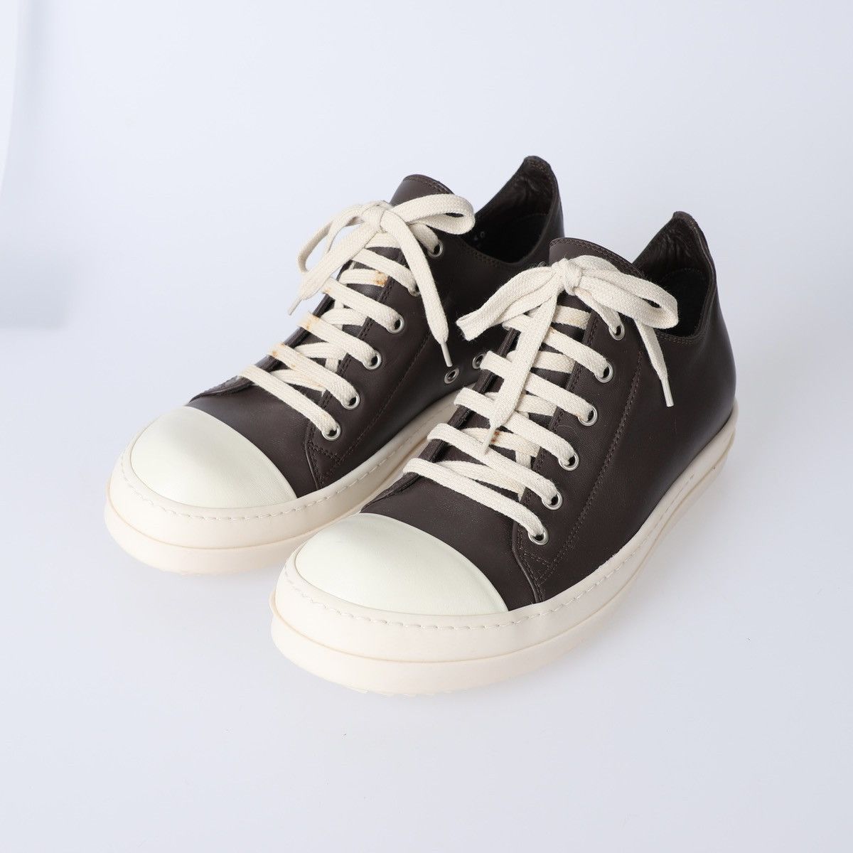 Rick Owens 40 / Rick Owens Ramones Low LPO Size US 7 / EU 40 - 1 Thumbnail