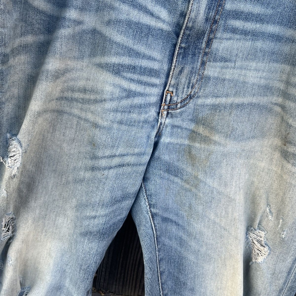 Amiri Amiri Designer Distressed Size 36 Skinny Jeans Size US 36 / EU 52 - 3 Thumbnail