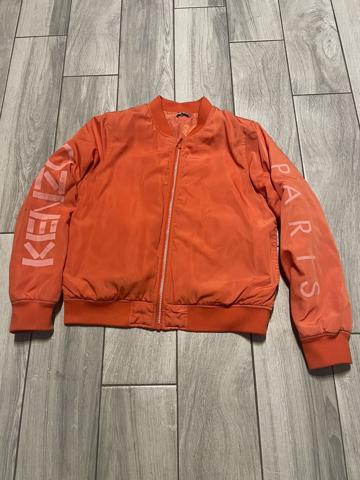 Kenzo Paris fashion multi logo Ma-1 fashion archive bomber