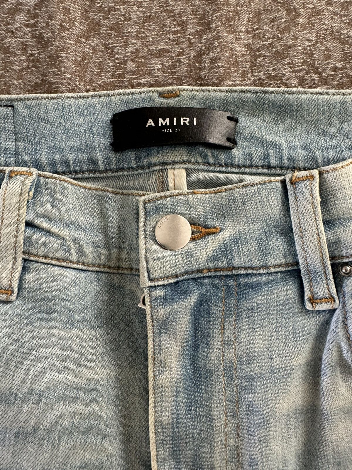 Amiri AMiri patch Jeans Size US 31 - 3 Thumbnail