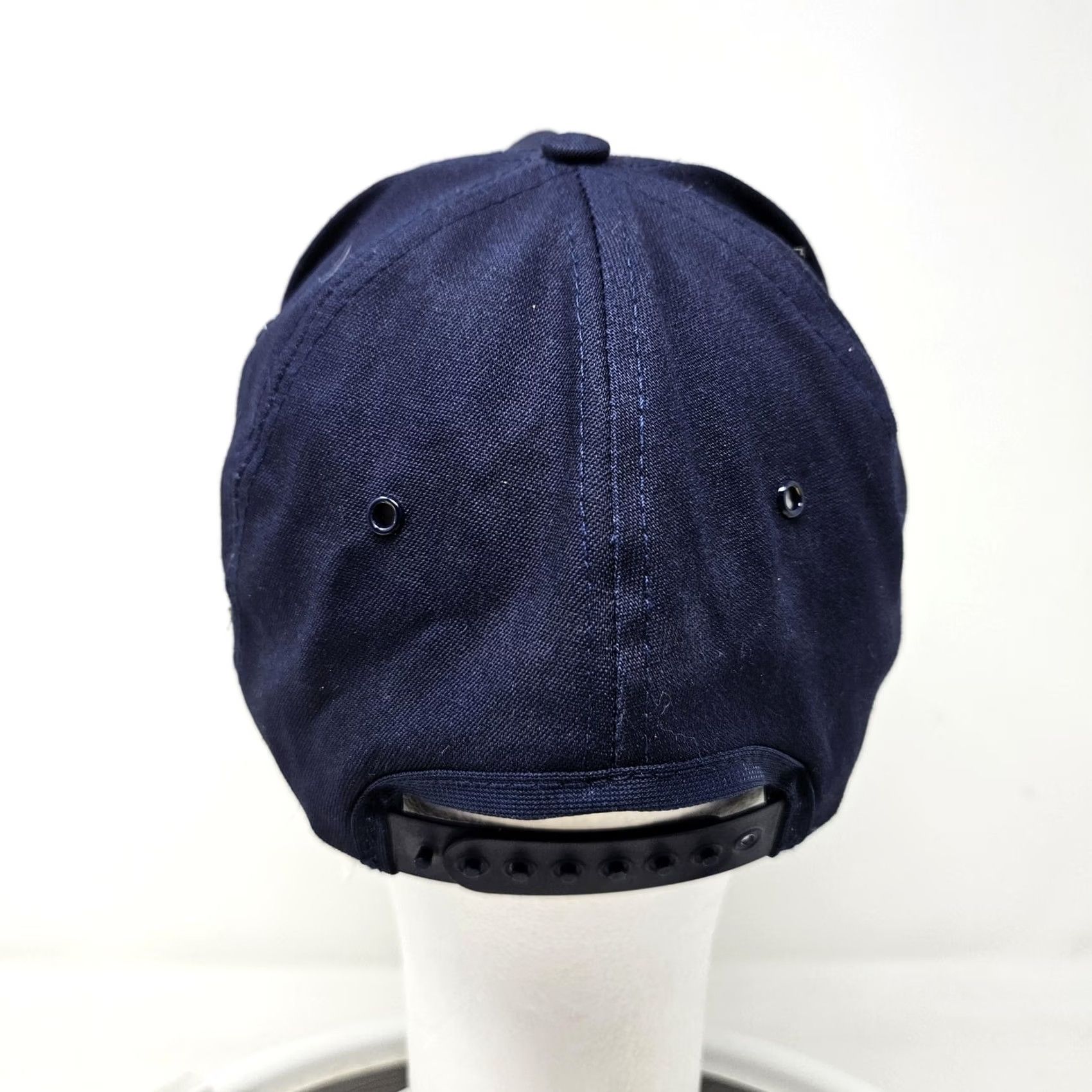 Vintage VINTAGE Chevrolet Hat Cap Snap Back Blue Brown Mens Auto Racing Throwback 90s Baseball Cap One Size Blue Adults Mens Size ONE SIZE - 4 Thumbnail