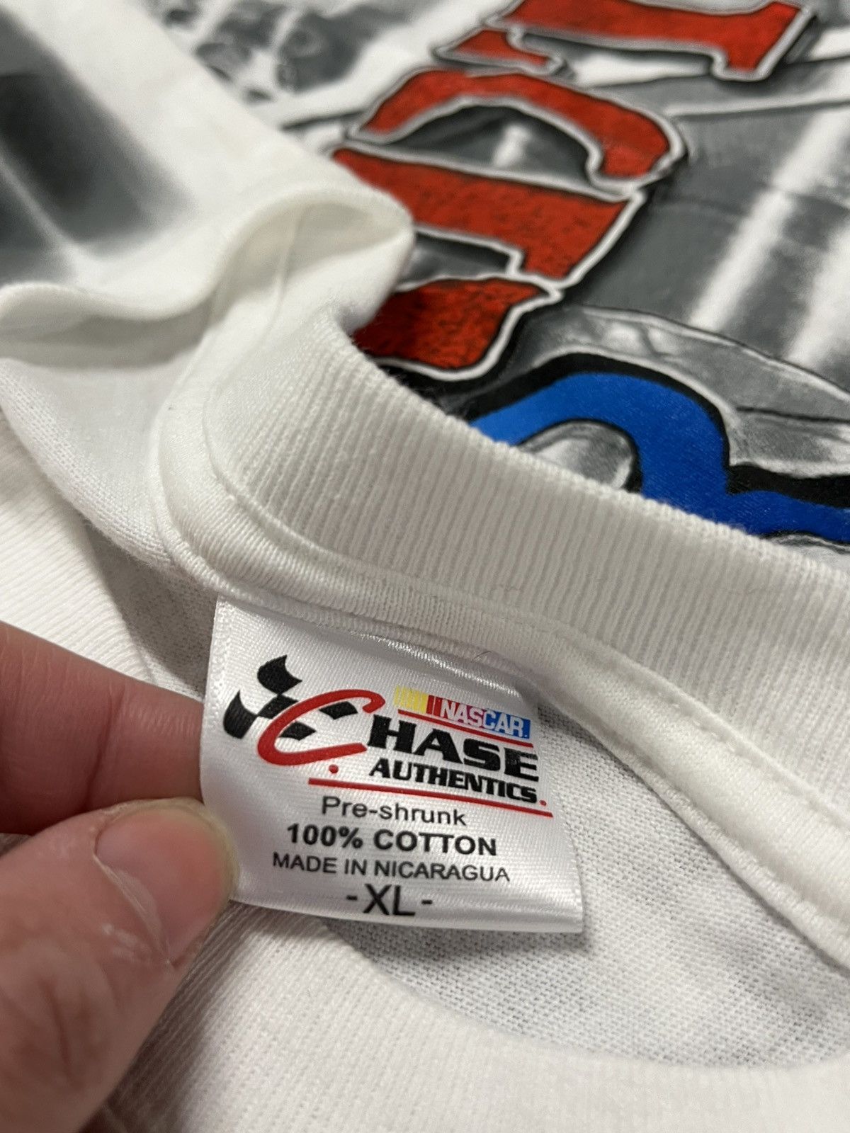 NASCAR × Vintage Vintage AOP nascar dale Earnhardt tee shirt 90s hype rare Size US XL / EU 56 / 4 - 9 Thumbnail