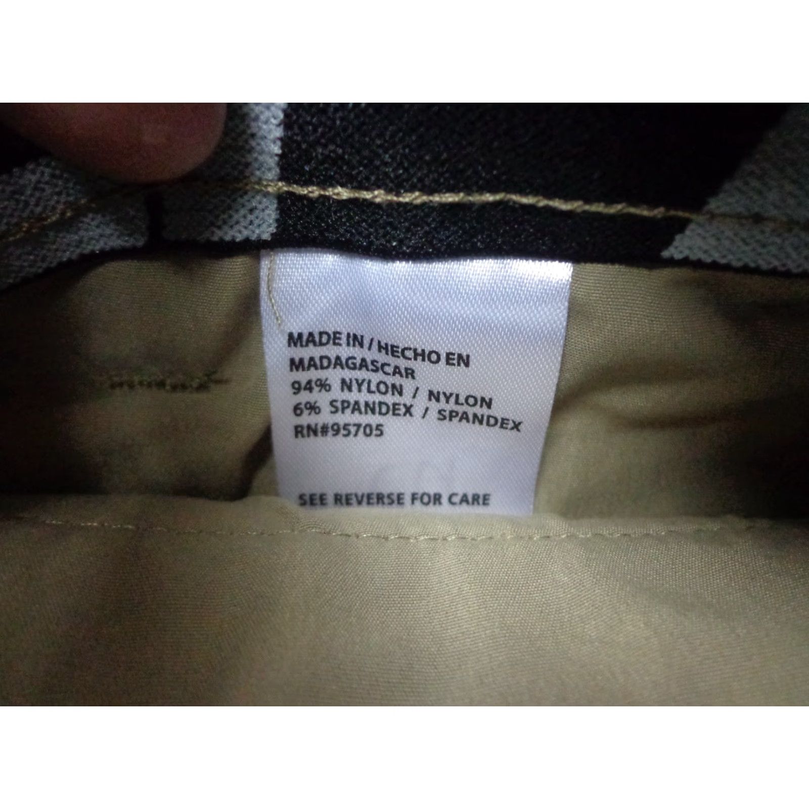 Vintage Denali Technical Stretch Pants Men 32/32 Beige Side Zippered Media Pocket NWT Size US 32 / EU 48 - 3 Thumbnail