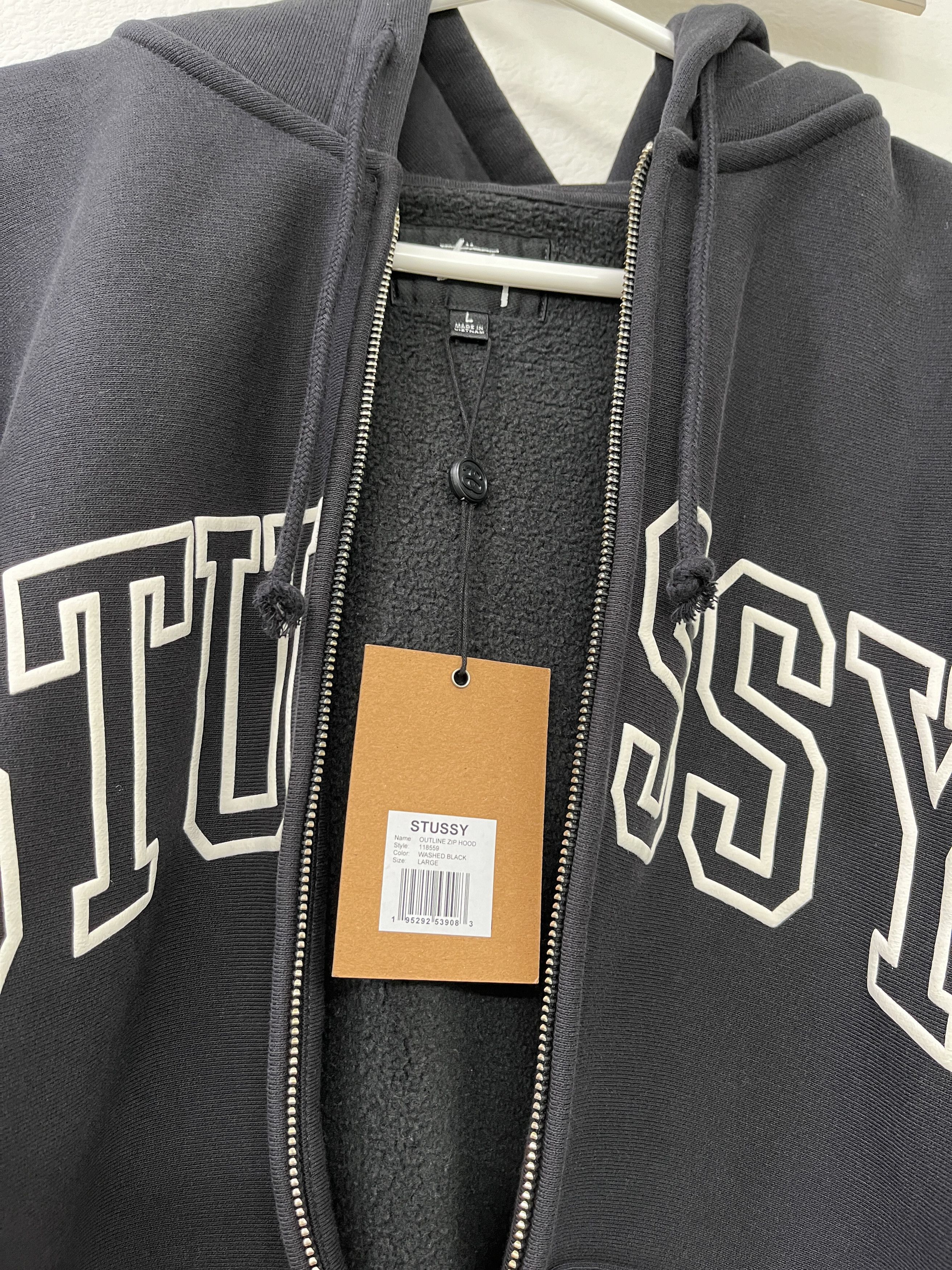 人気 ☆STUSSY☆ OUTLINE ZIP HOODIE GREY Buy Stussy Built To Last Zip Hoodie 'Ash Heather' - 1975028