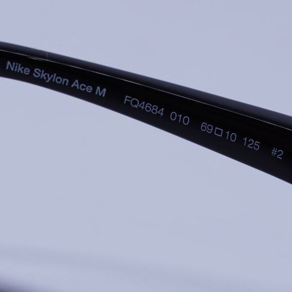 Nike NIKE SKYLON ACE M FQ4684 010 Sunglasses Black Geometric Size ONE SIZE - 8 Thumbnail