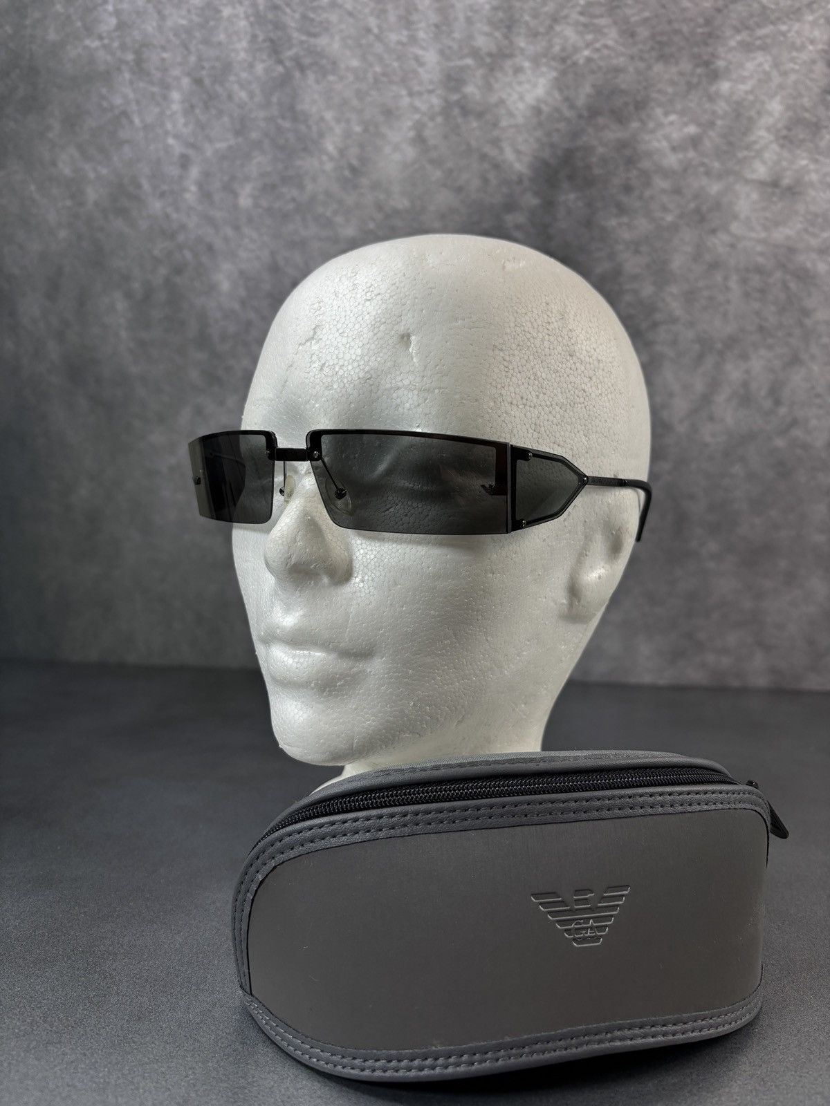 Emporio Armani Emporio Armani Sunglasses Side Shield Metal 9112/S Giorgio Size ONE SIZE - 7 Thumbnail