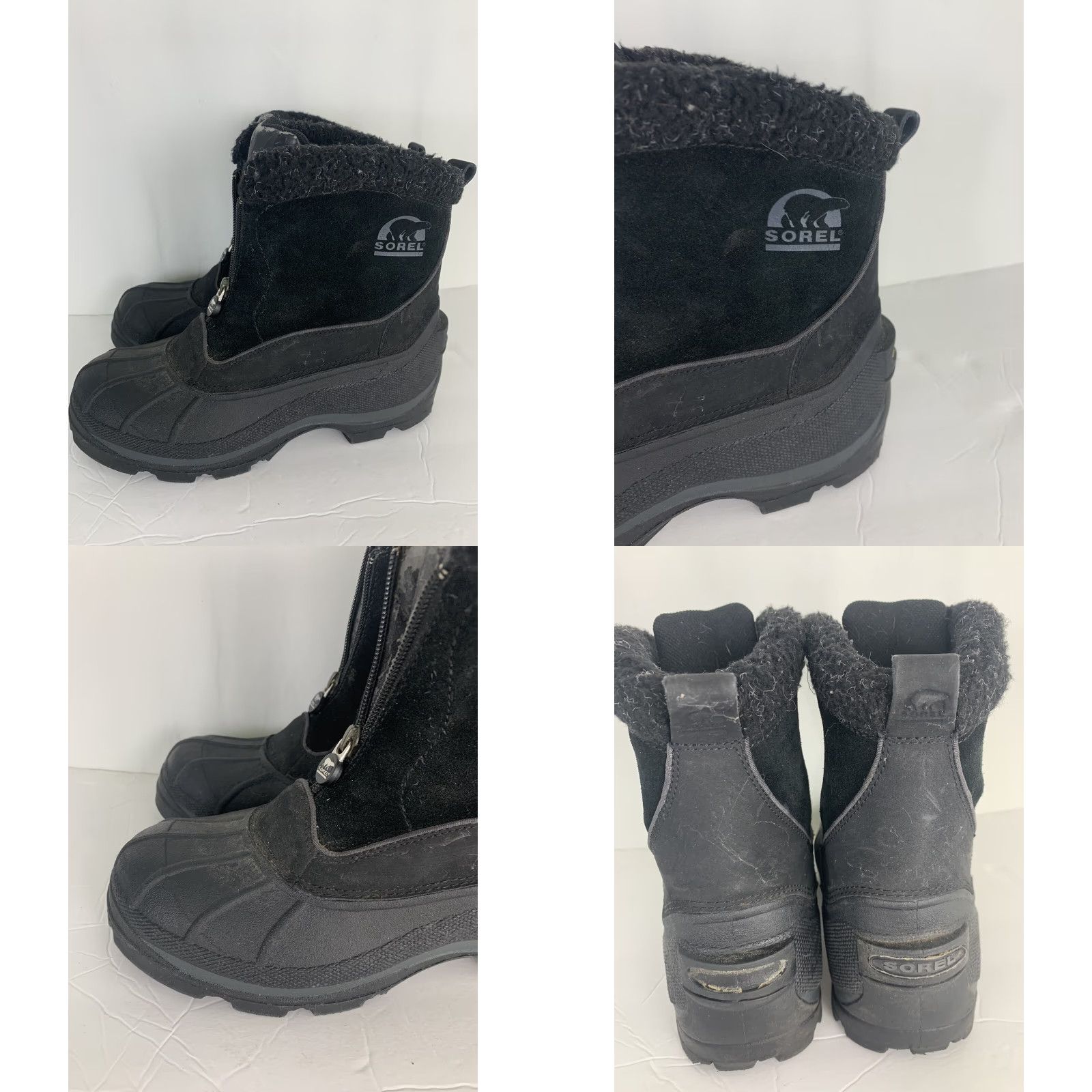 SOREL VINTAGE Sorel CRESTWYND Women’s Snow Boot Black 9 Thermolite Capable Duck Outdoor Winter Boots Size US 9 / IT 39 - 8 Thumbnail