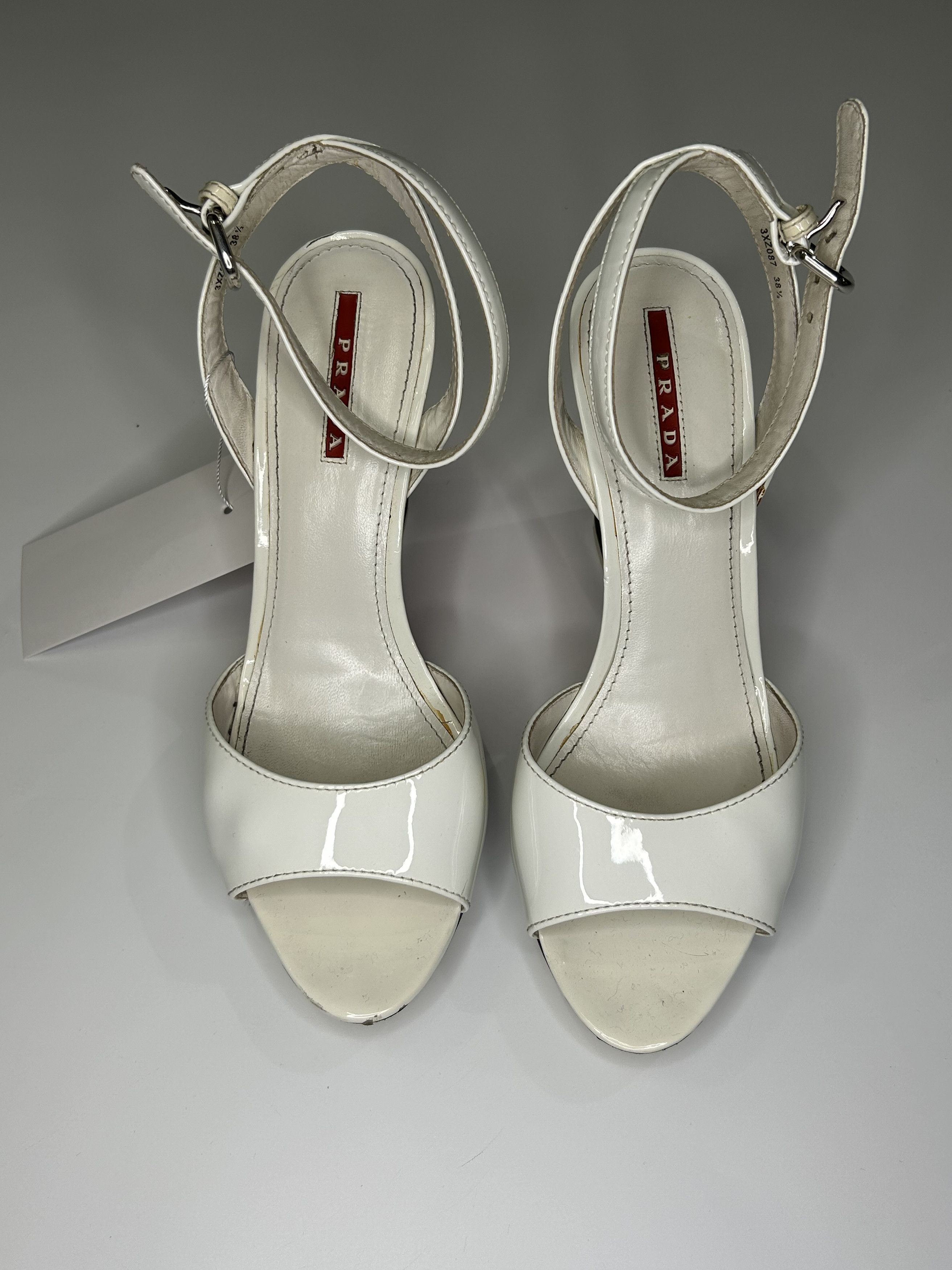 Prada Prada Sandal Heels SS11 (1317) Size US 8.5 / IT 38.5 - 2 Thumbnail