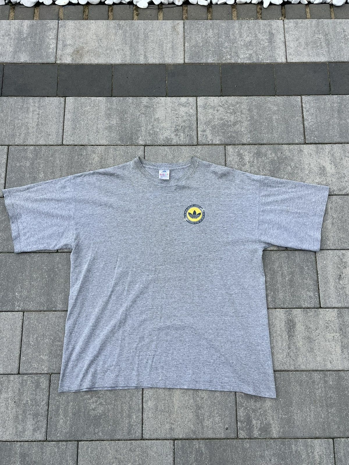 Adidas Vintage Adidas Tee 90’s Grey Size US XXL / EU 58 / 5 - 4 Thumbnail