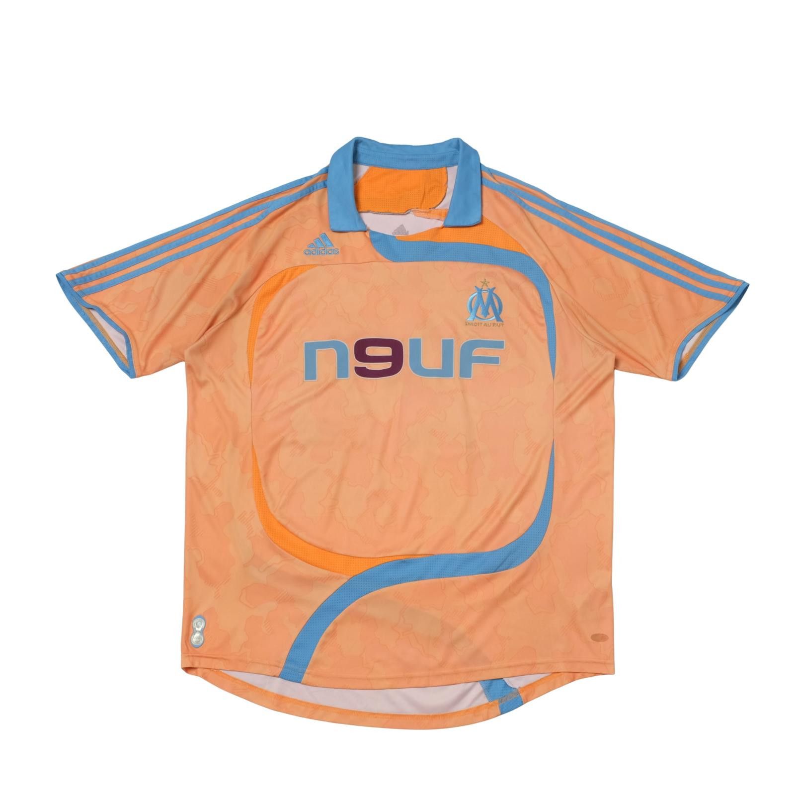 Adidas 2007/08 Olympique Marseille Third Shirt Nasri (XL) Size US XL / EU 56 / 4 - 1 Thumbnail