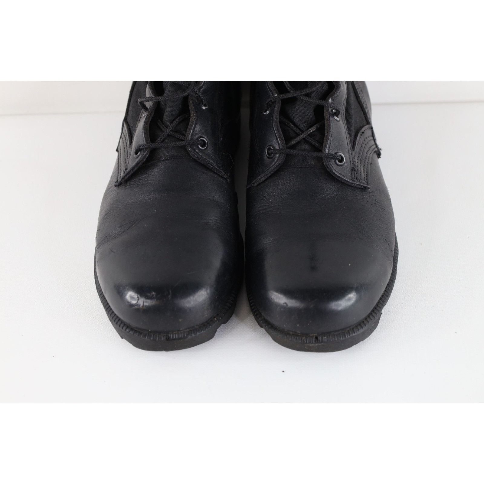 Vintage Vintage 80s USGI Military Distressed Leather Combat Boots Size US 8.5 / EU 41-42 - 3 Thumbnail